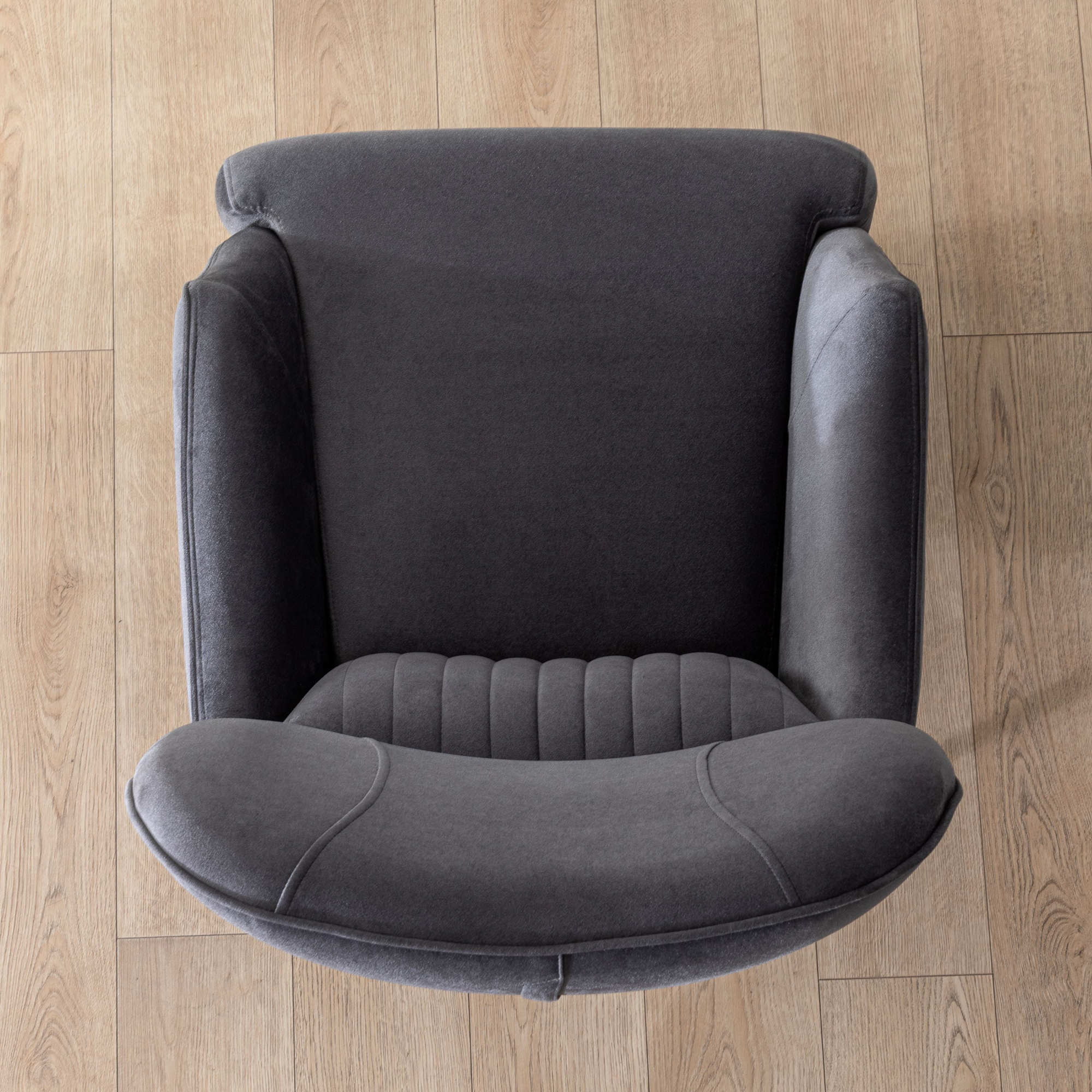 Nova - Angela Gray Velvet Sofa 91" & Loveseat 71"