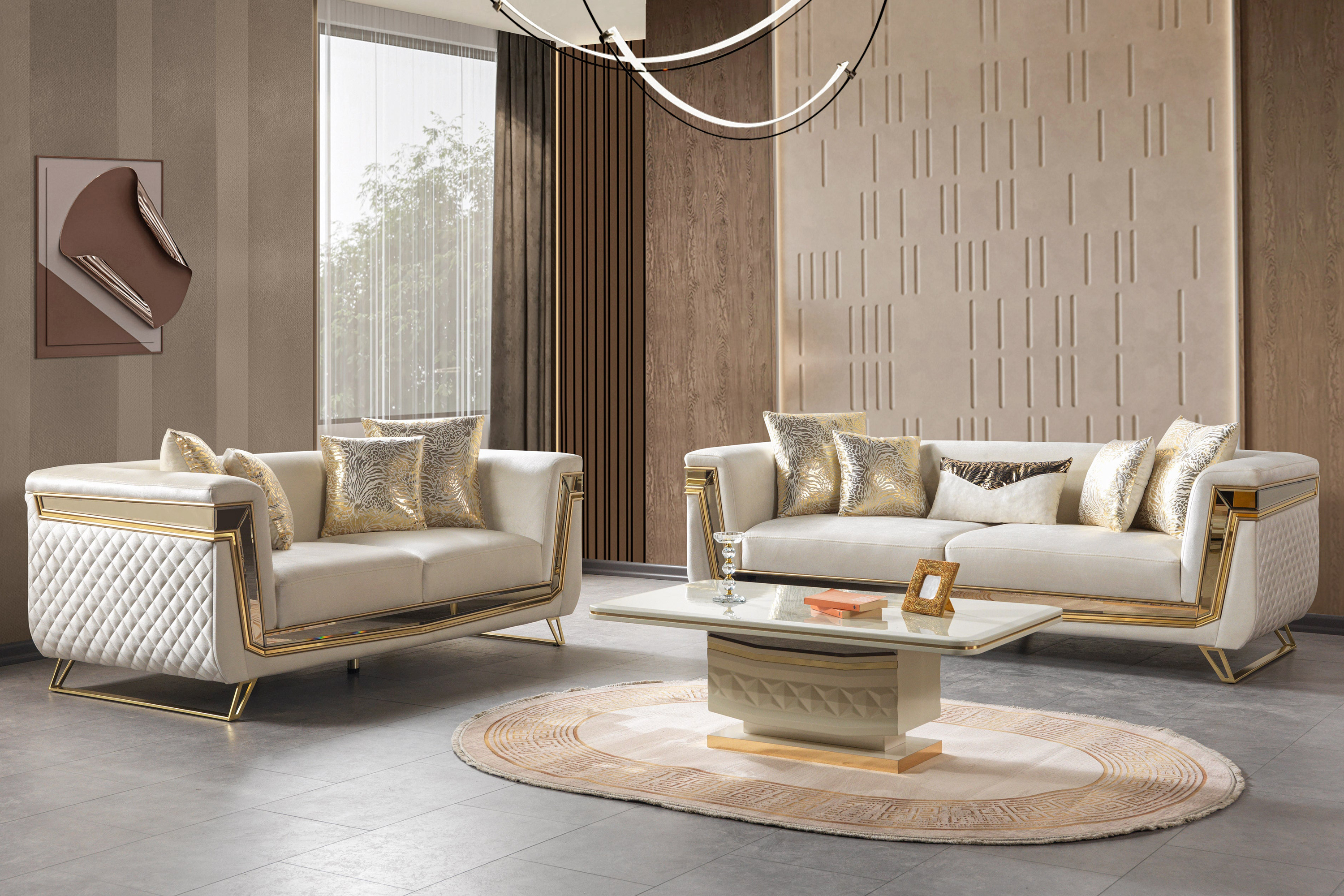 Nova - Anica Ivory Coffee Table