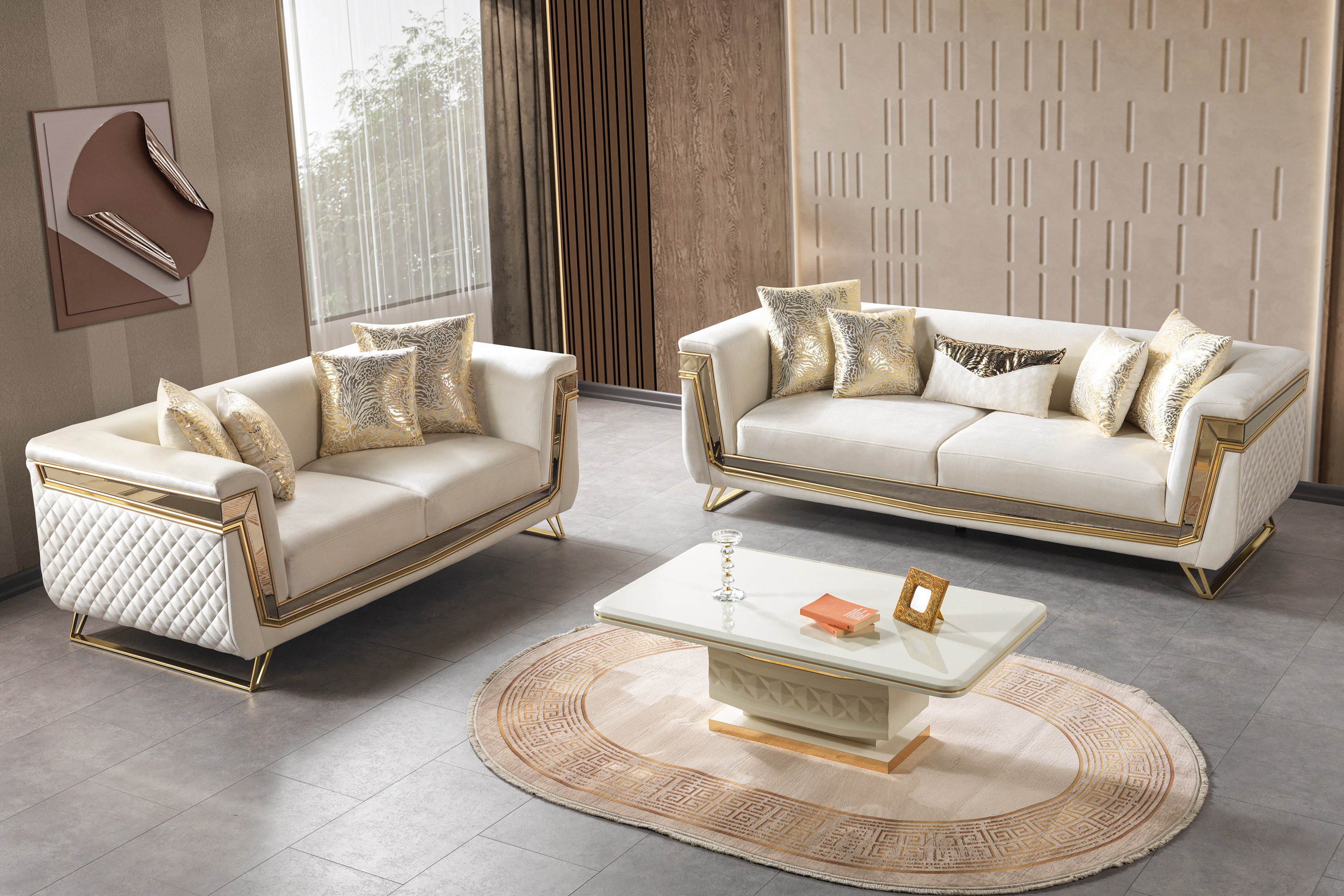 Nova - Anica Ivory Coffee Table