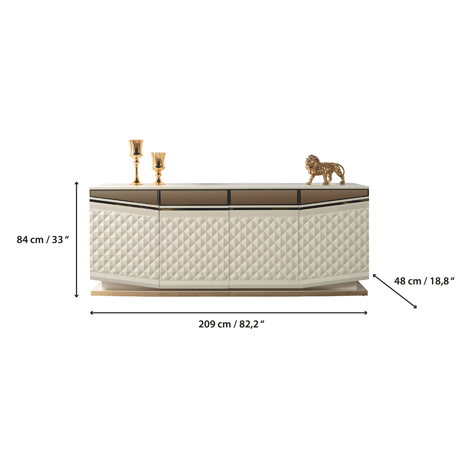 Nova - Anica Ivory Dining Server