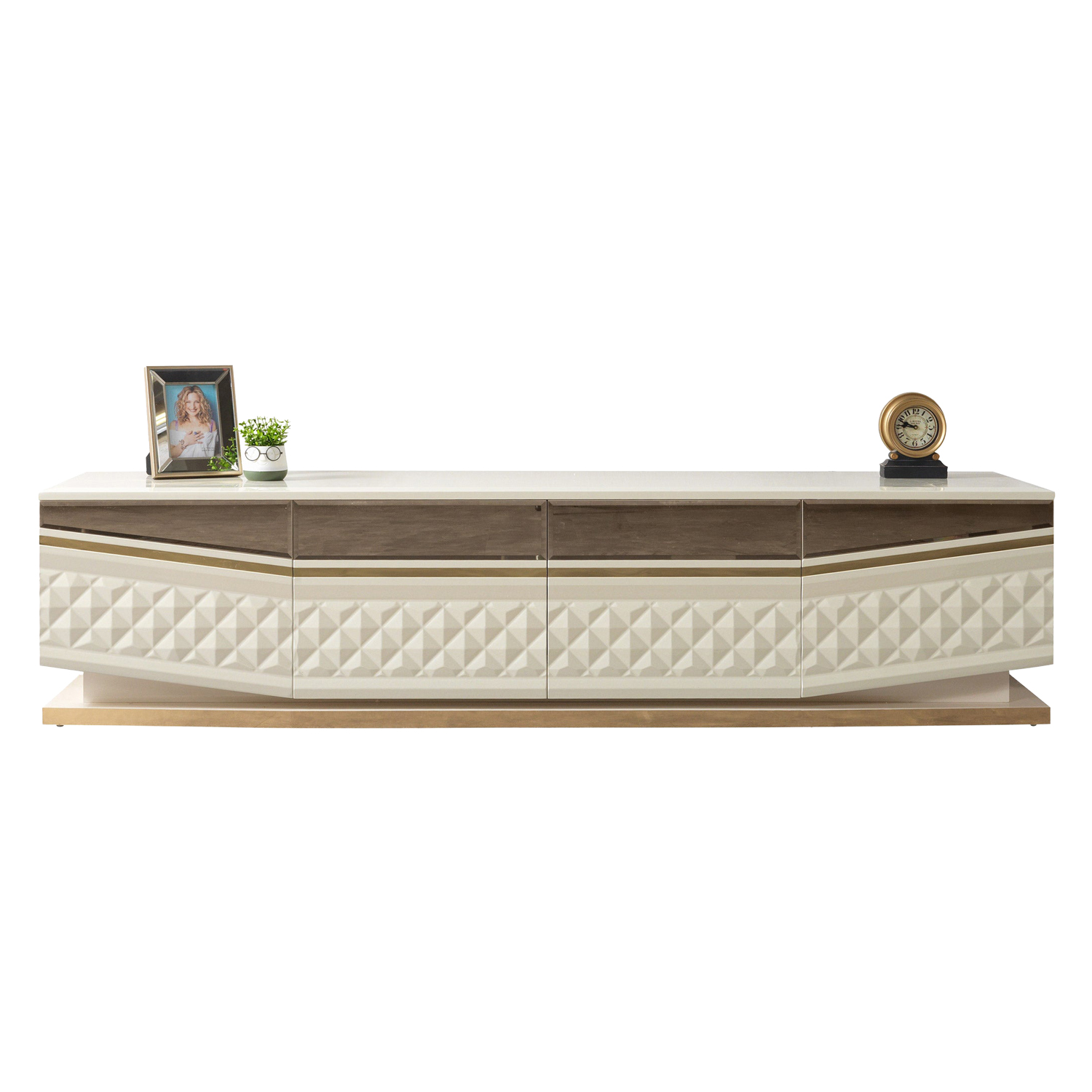 Nova - Anica Ivory Tv Stand