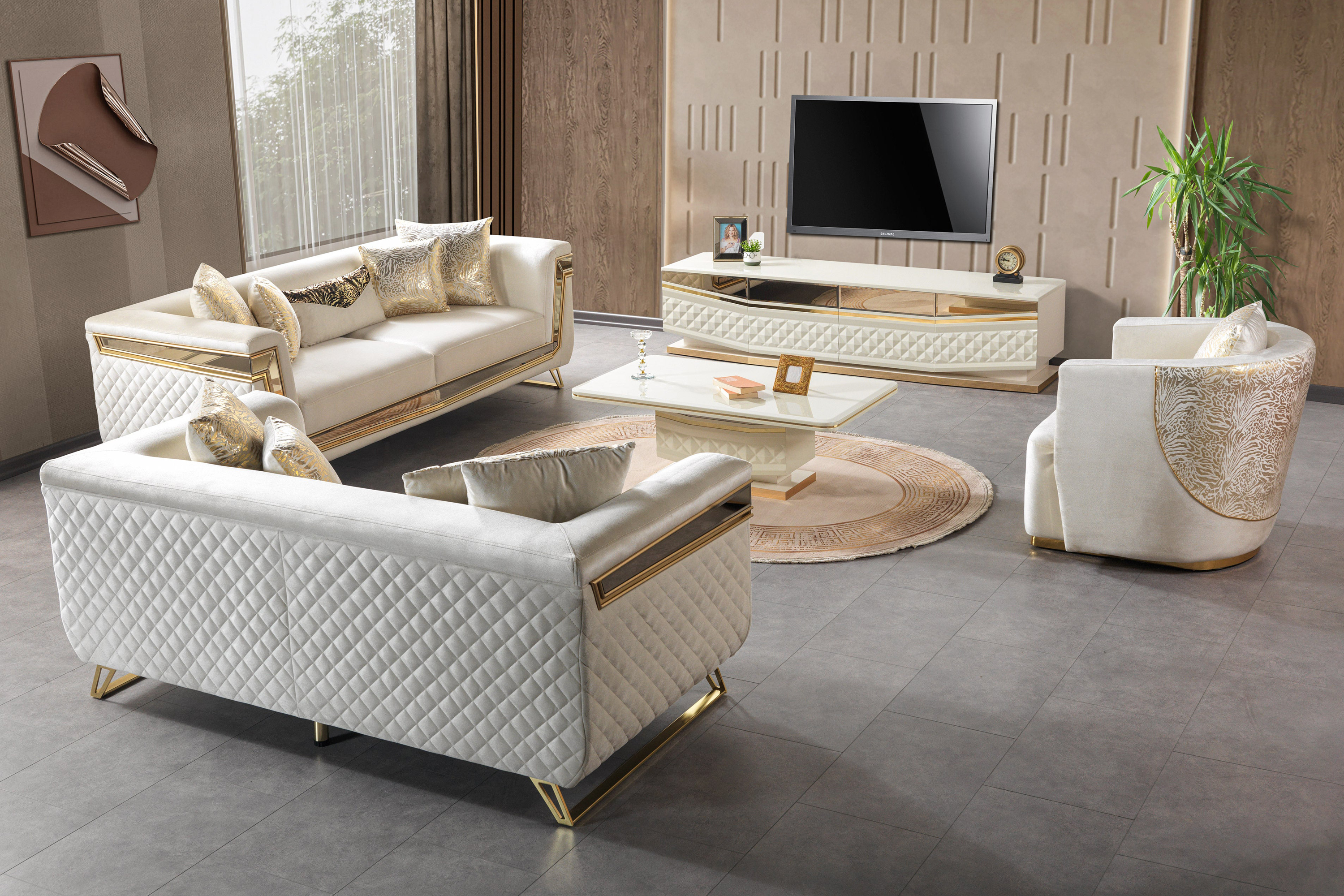 Nova - Anica Ivory Tv Stand