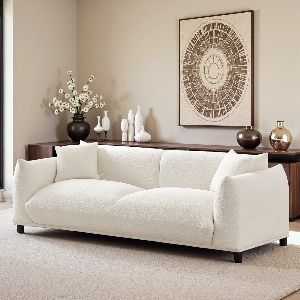 Nova - Marshall Cream Boucle Sofa