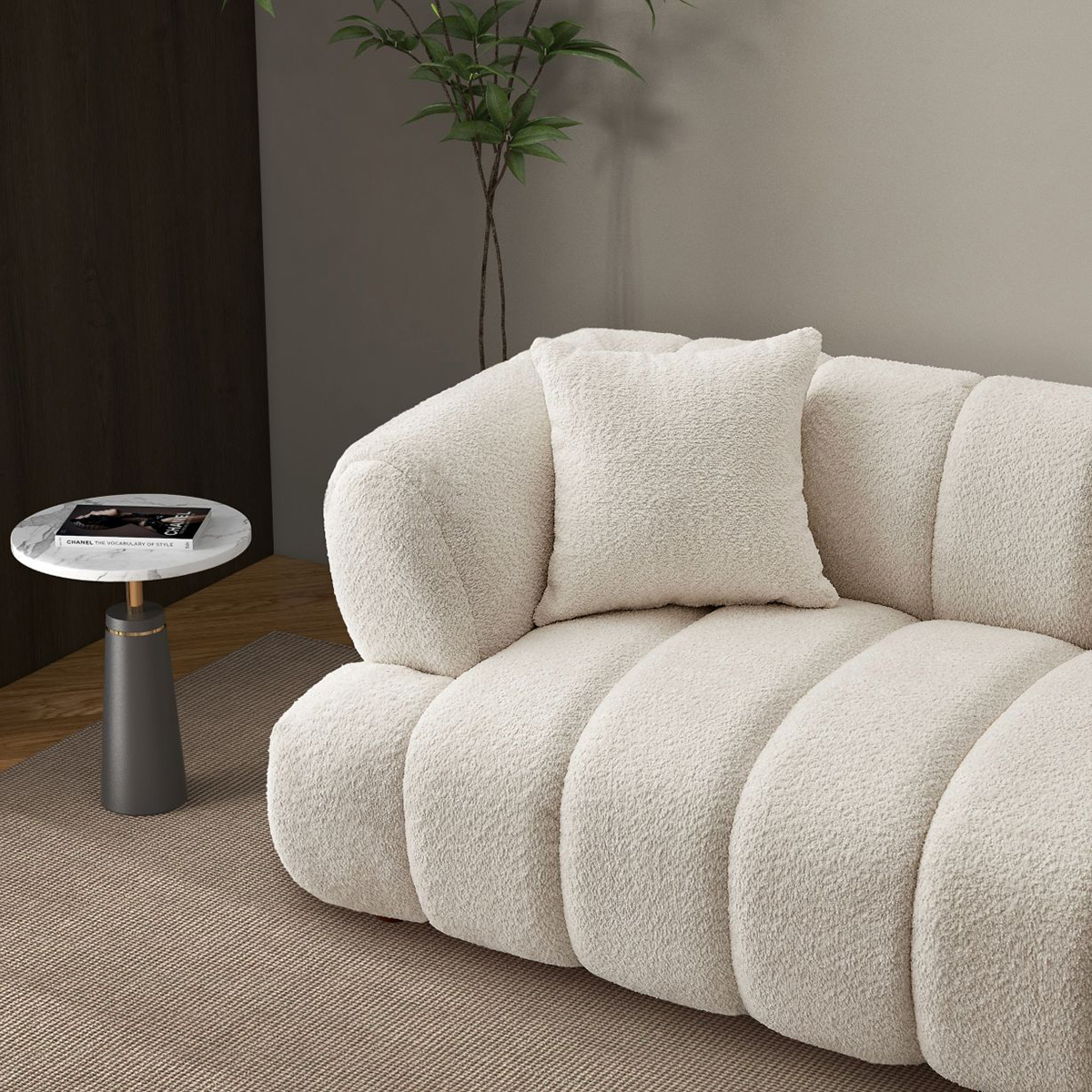 Nova - Ranger Cream Boucle Sofa