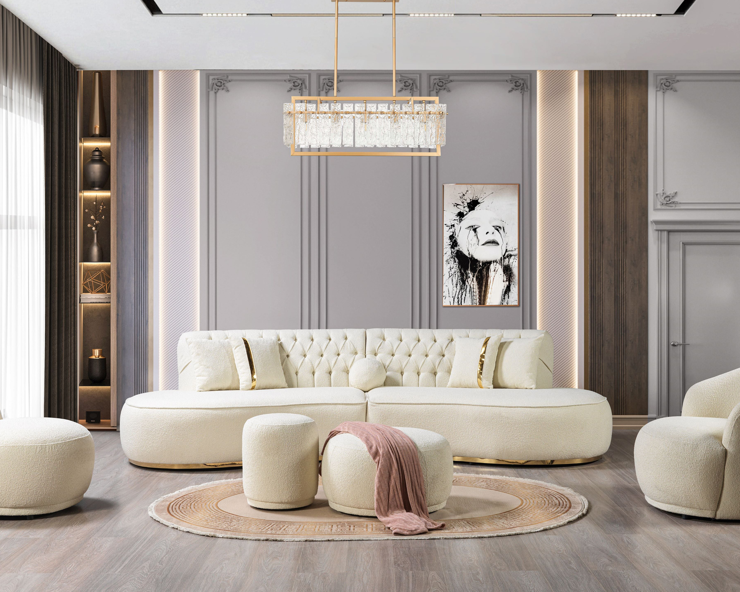 Nova - Ella Curved Sectional