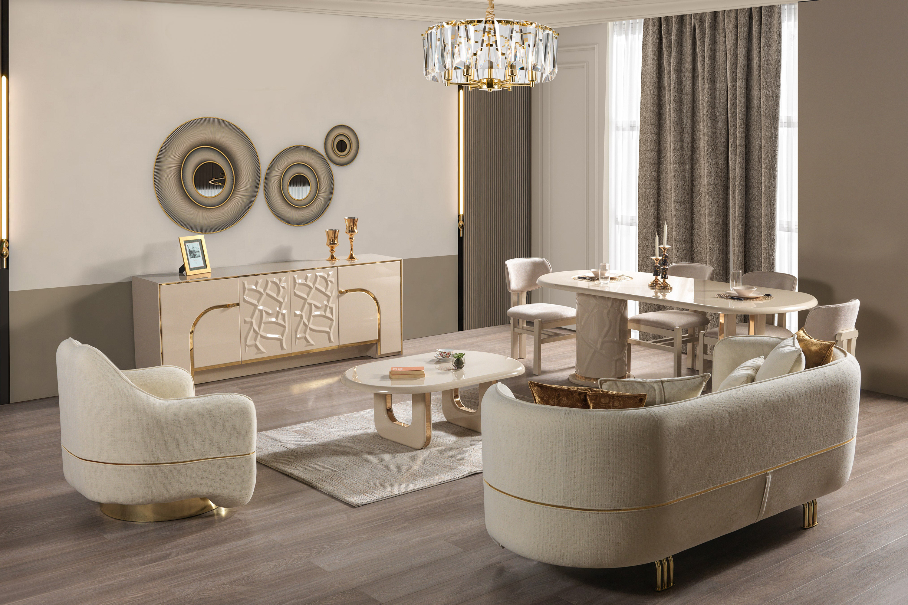 Nova - Helena Ivory Dining Server