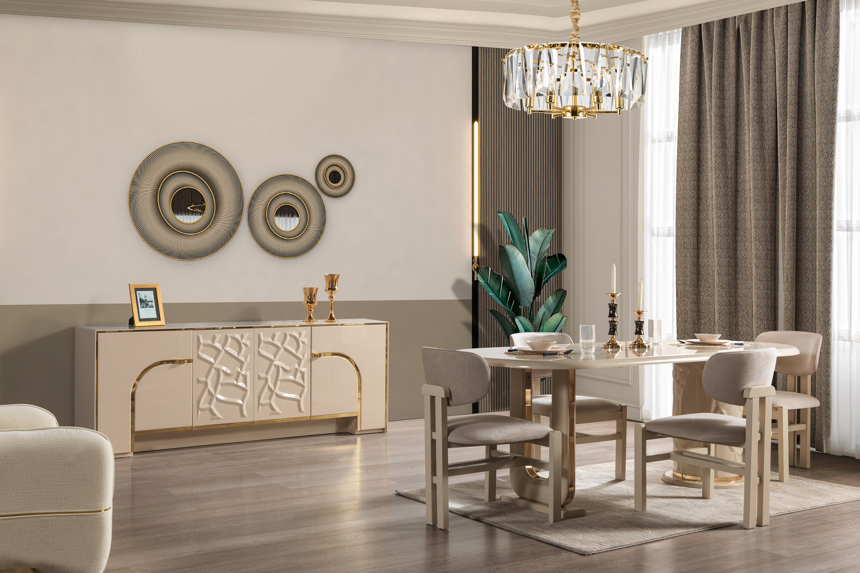 Nova - Helena Ivory Dining Server