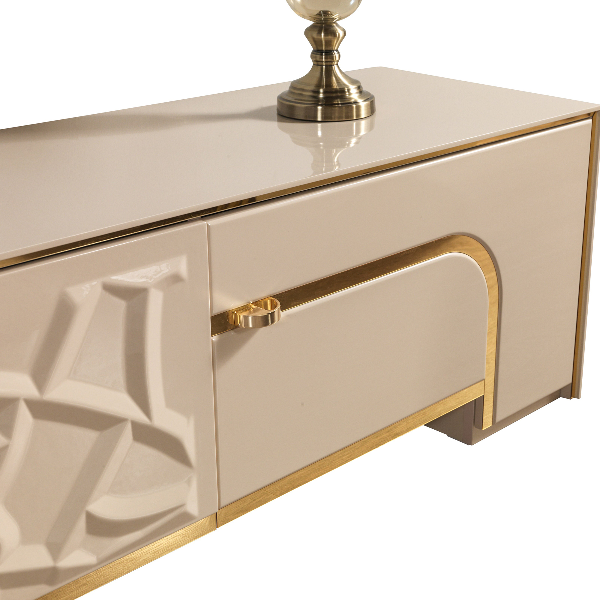 Nova - Helena Ivory Tv Stand