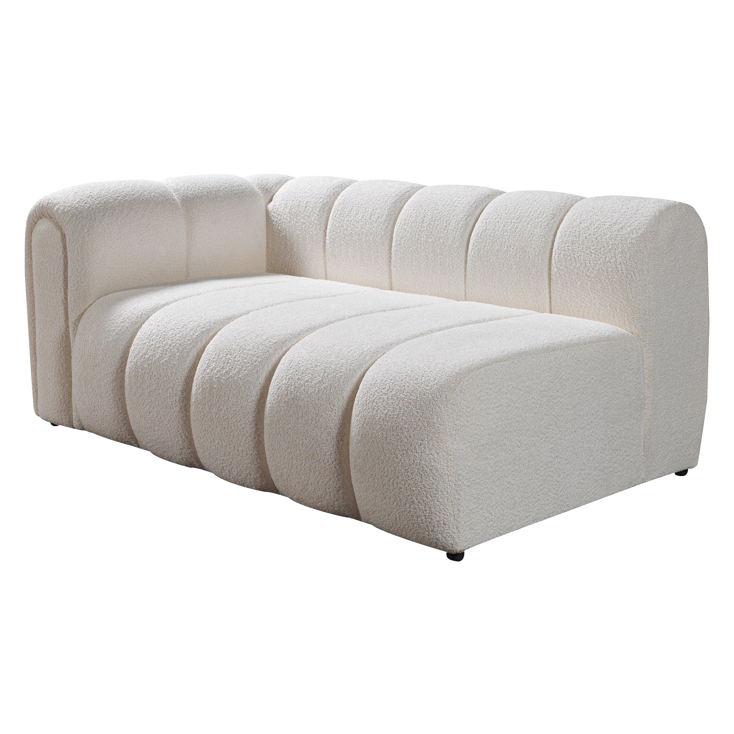 Nova - Lis Ivory Boucle RAF 115" Sectional