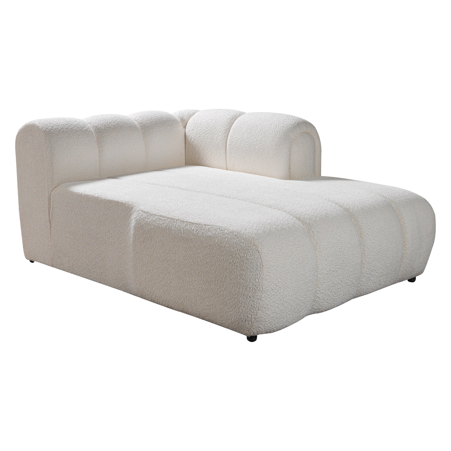Nova - Lis Ivory Boucle RAF 115" Sectional