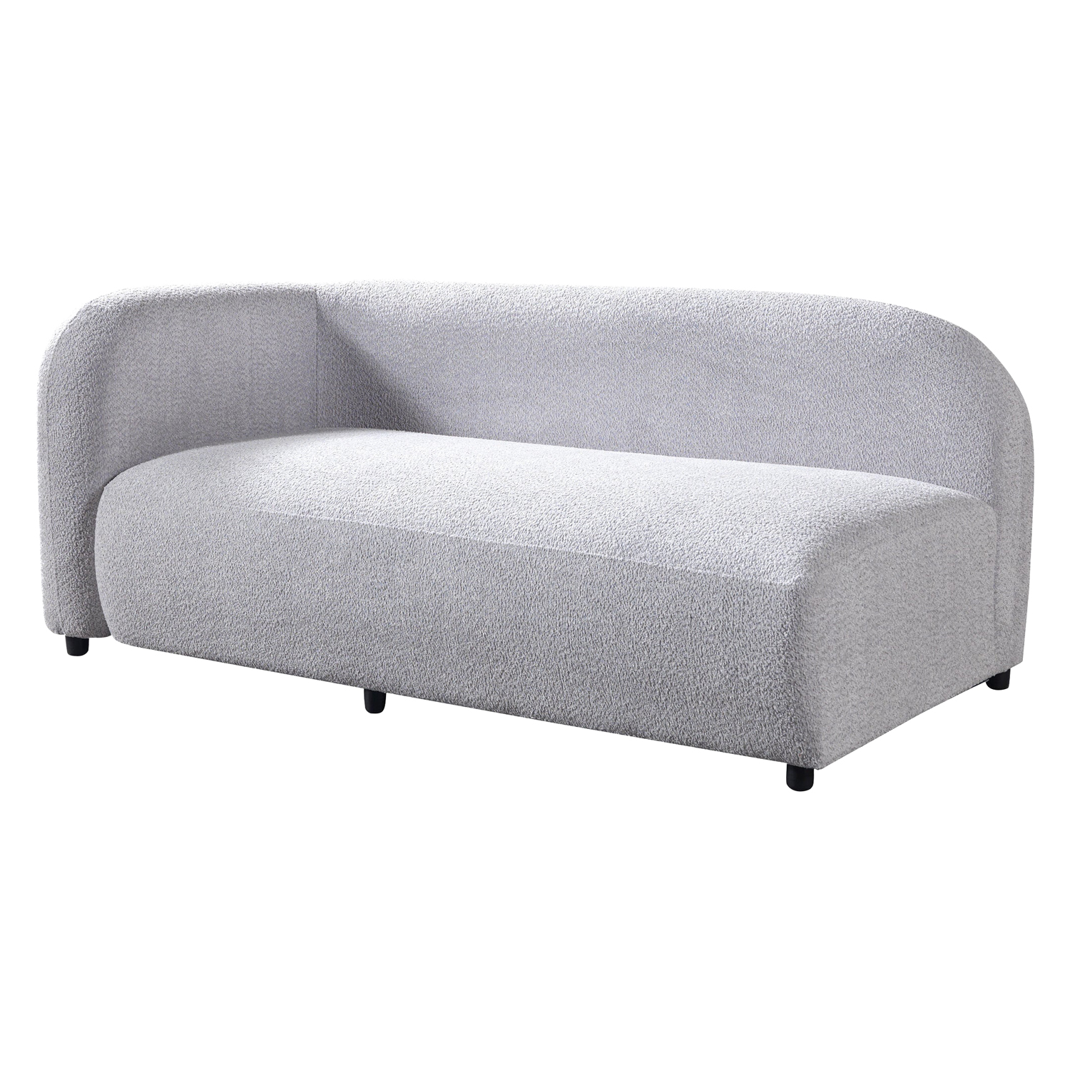 Nova - Liva Gray Boucle RAF 110" Sectional