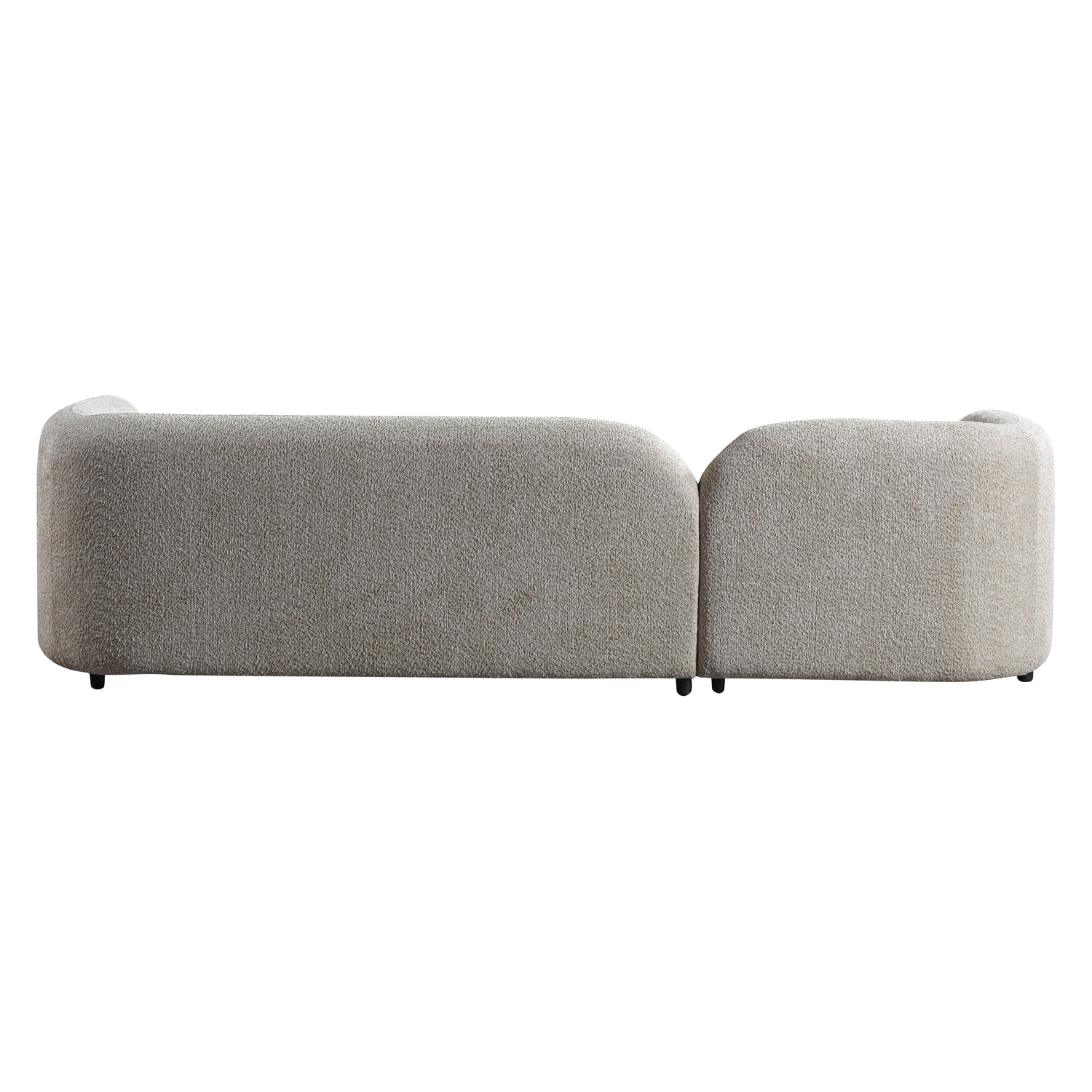Nova Liva Sand Boucle LAF 110" Sectional