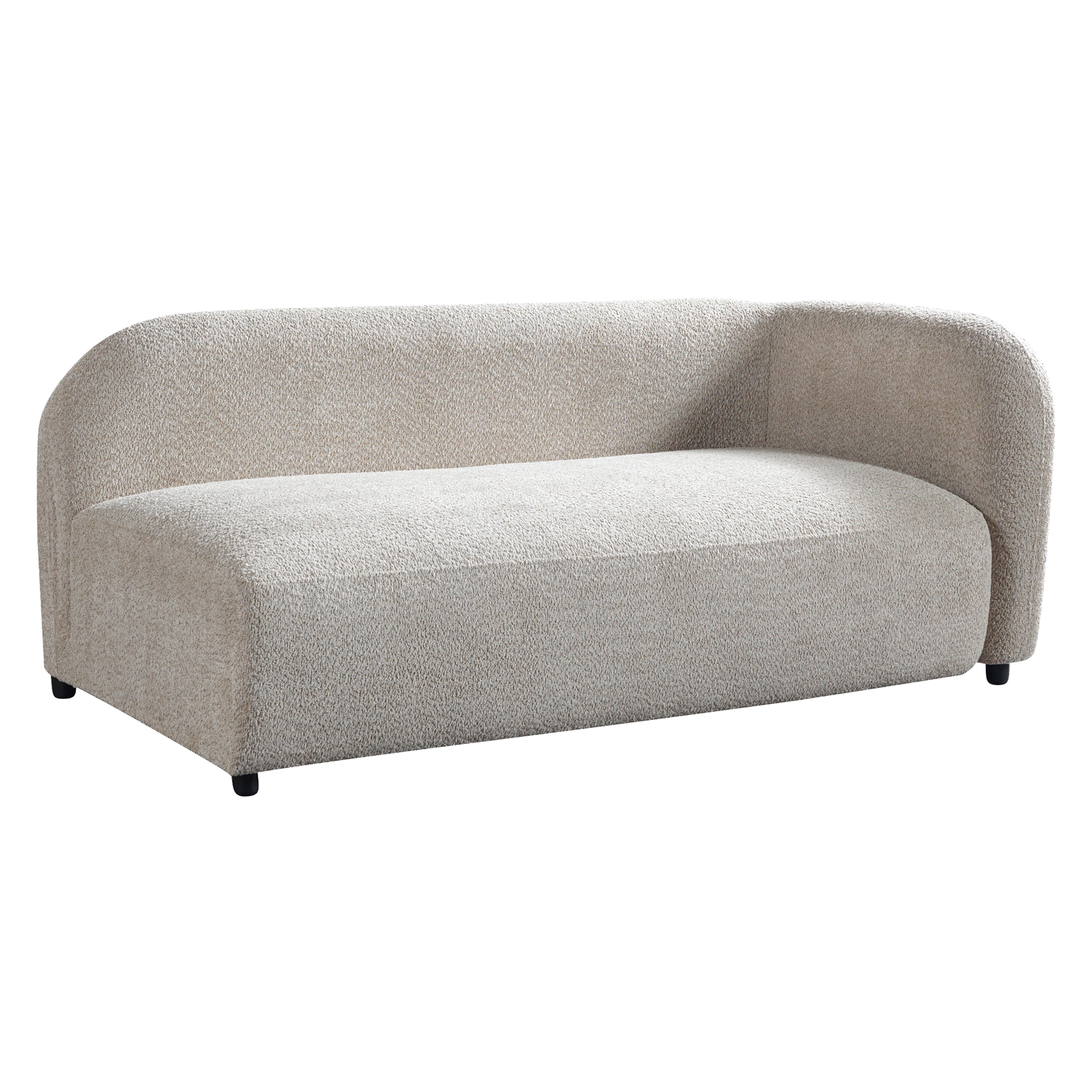 Nova Liva Sand Boucle LAF 110" Sectional