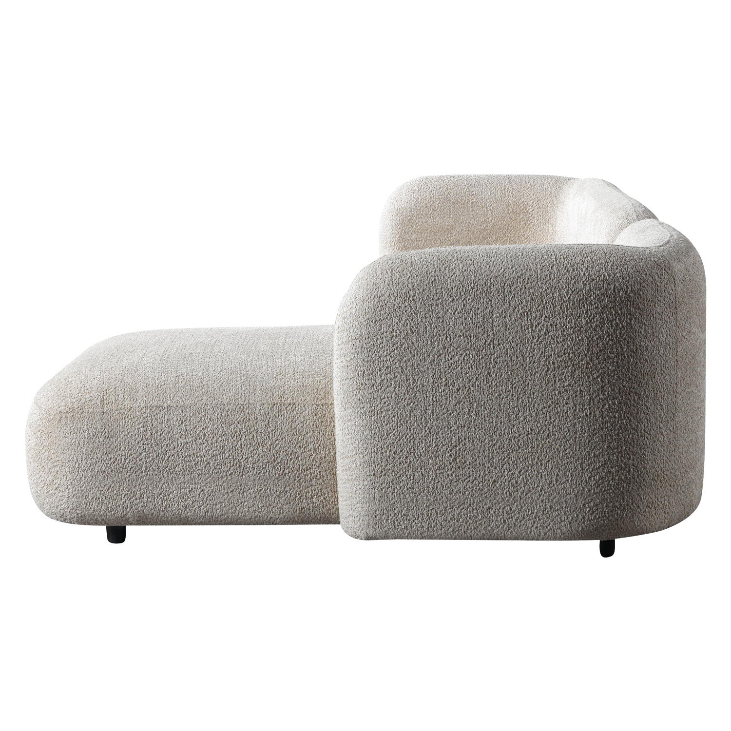 Nova Liva Sand Boucle RAF 110" Sectional