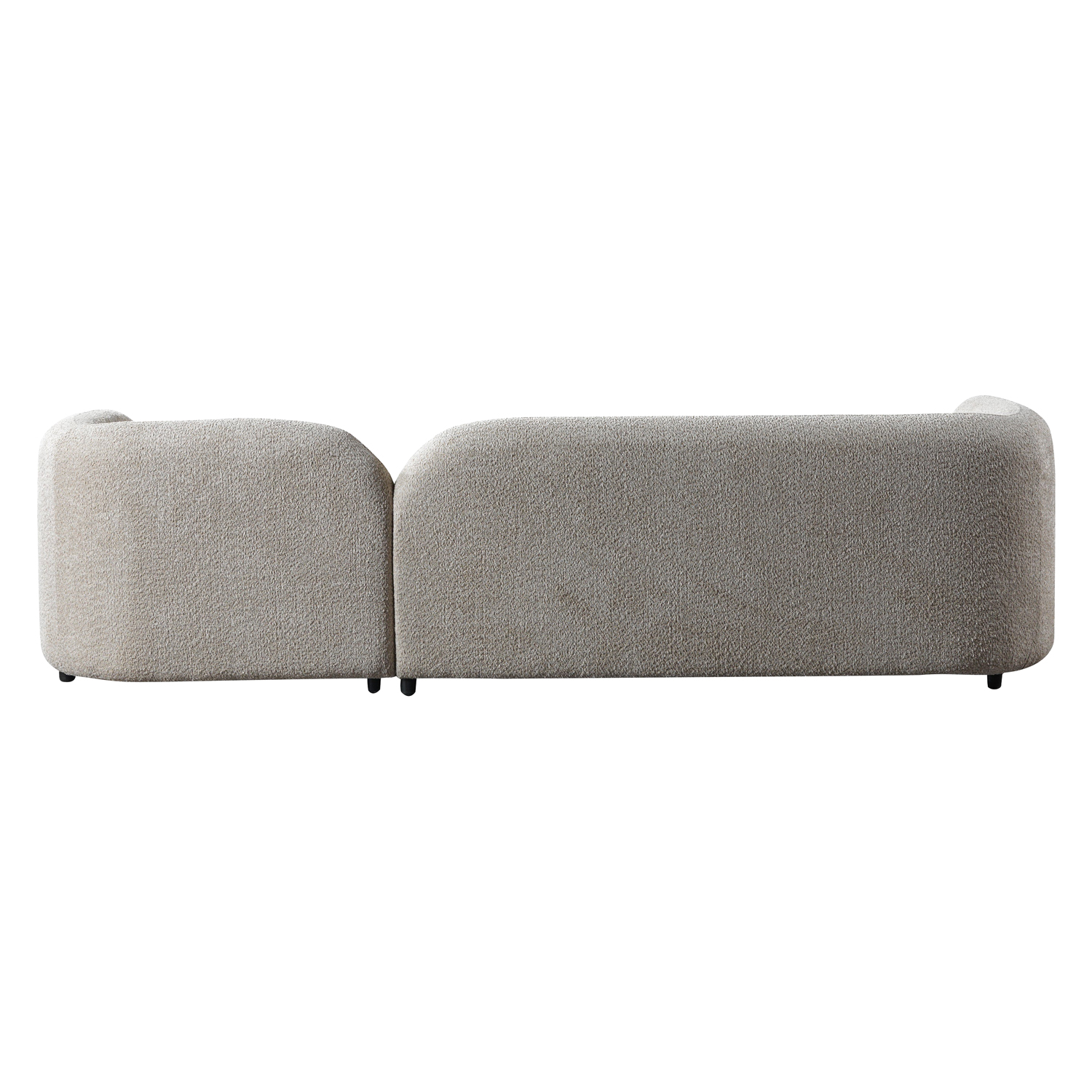 Nova Liva Sand Boucle RAF 110" Sectional