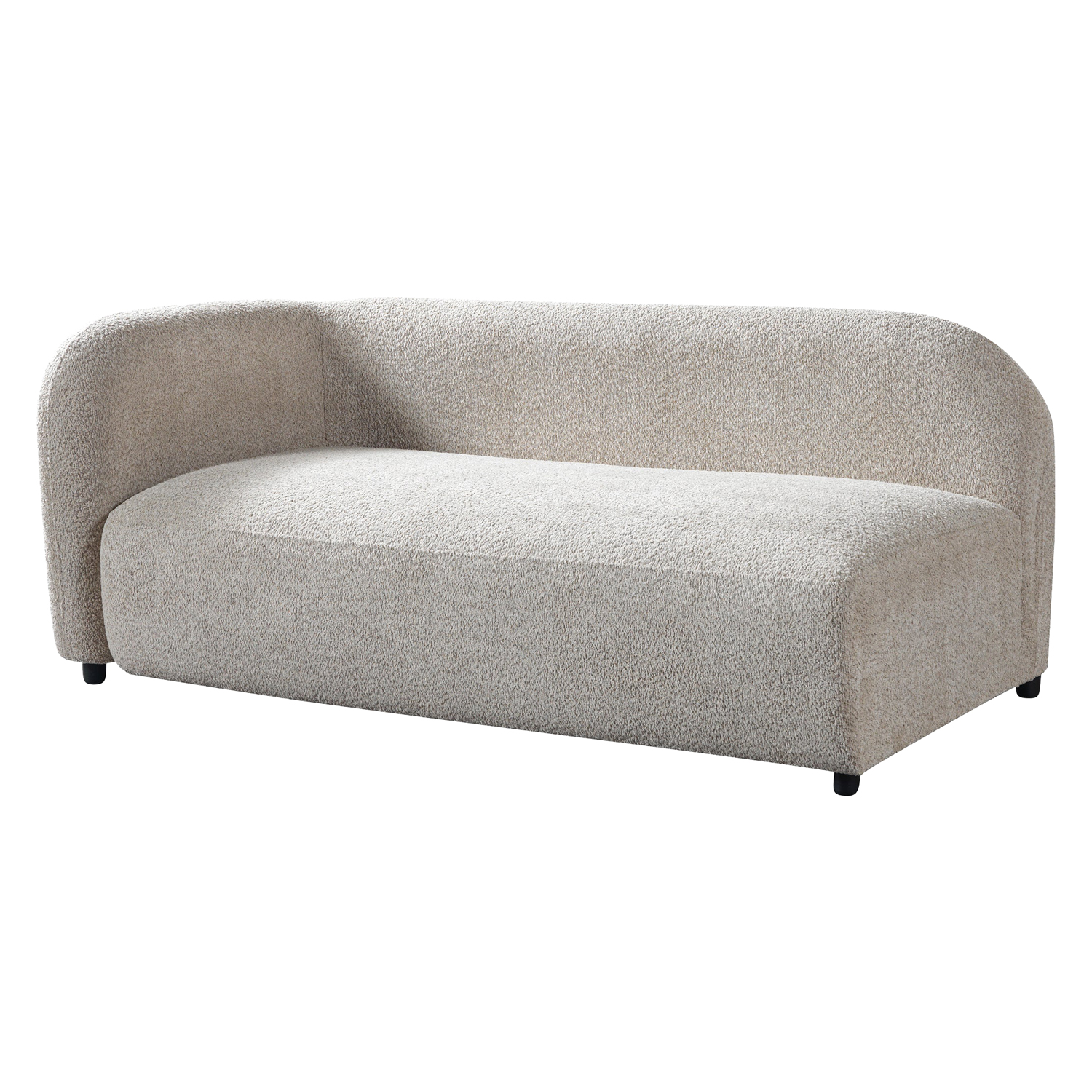 Nova Liva Sand Boucle RAF 110" Sectional