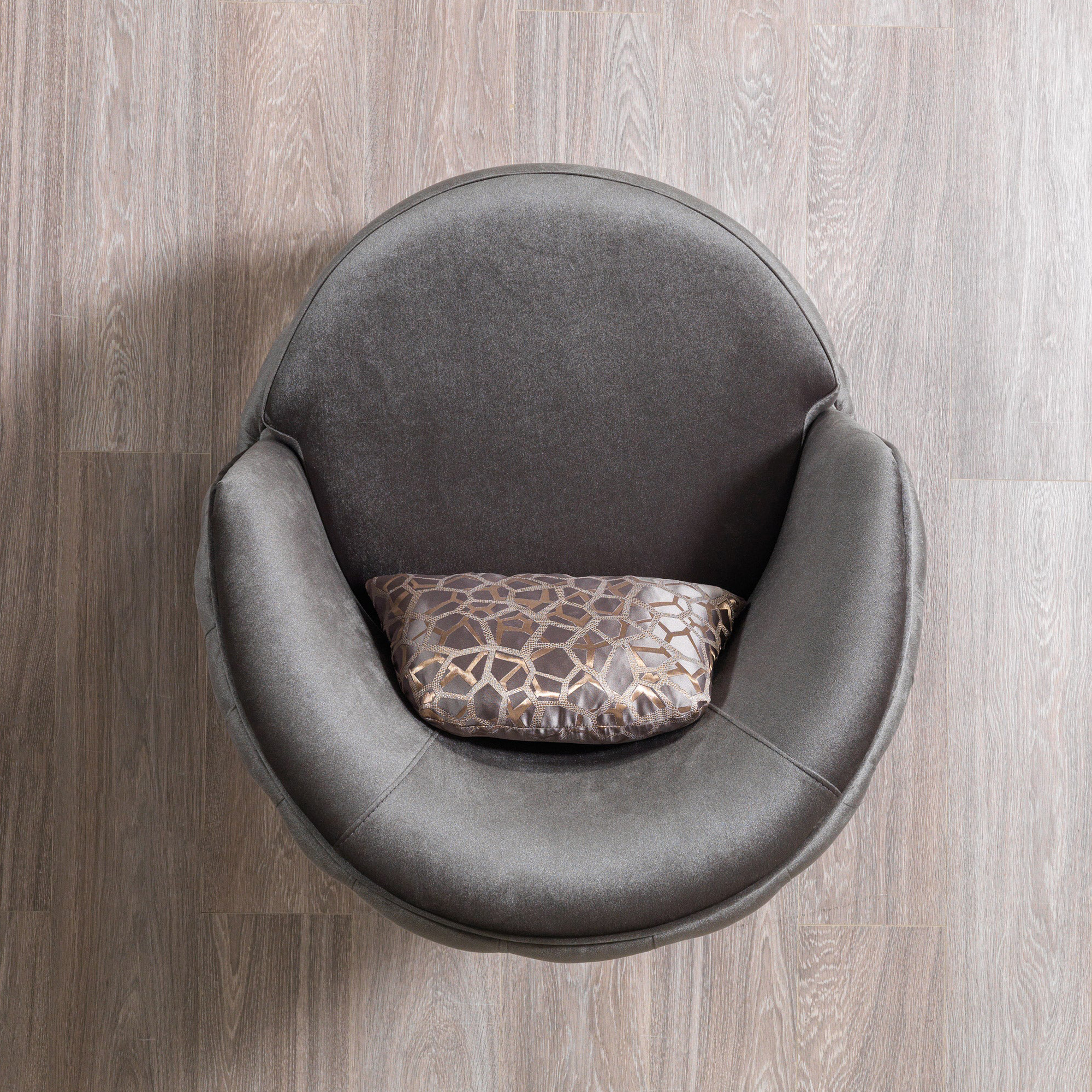 Nova - Lupino Gray Velvet Sofa 95" & Loveseat 82"