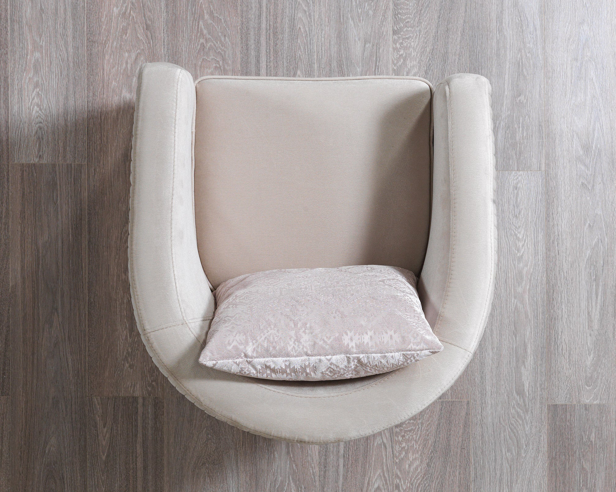 Nova - Milena Velvet Sofa & Loveseat in Ivory