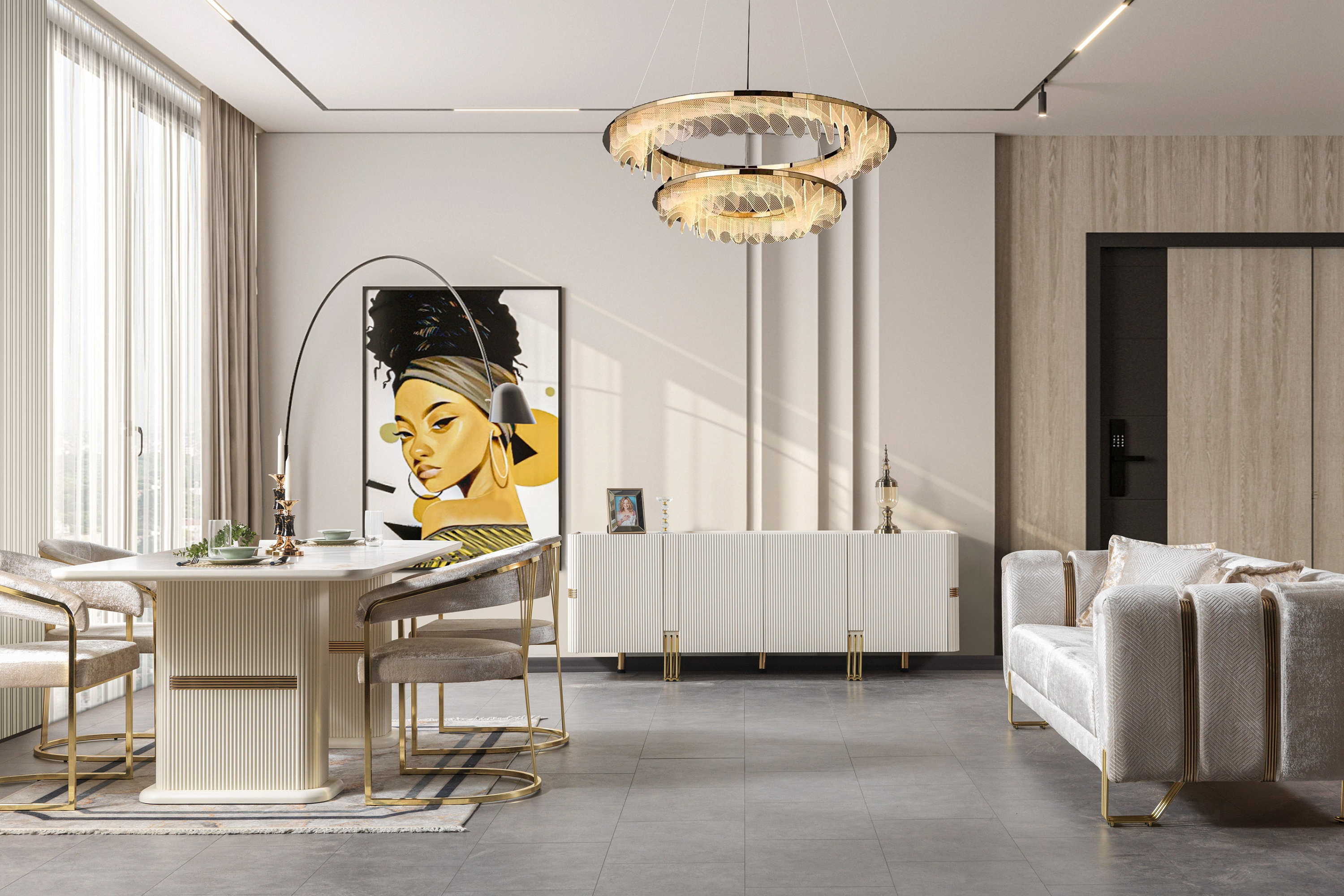 Nova - Santana Ivory Dining Server