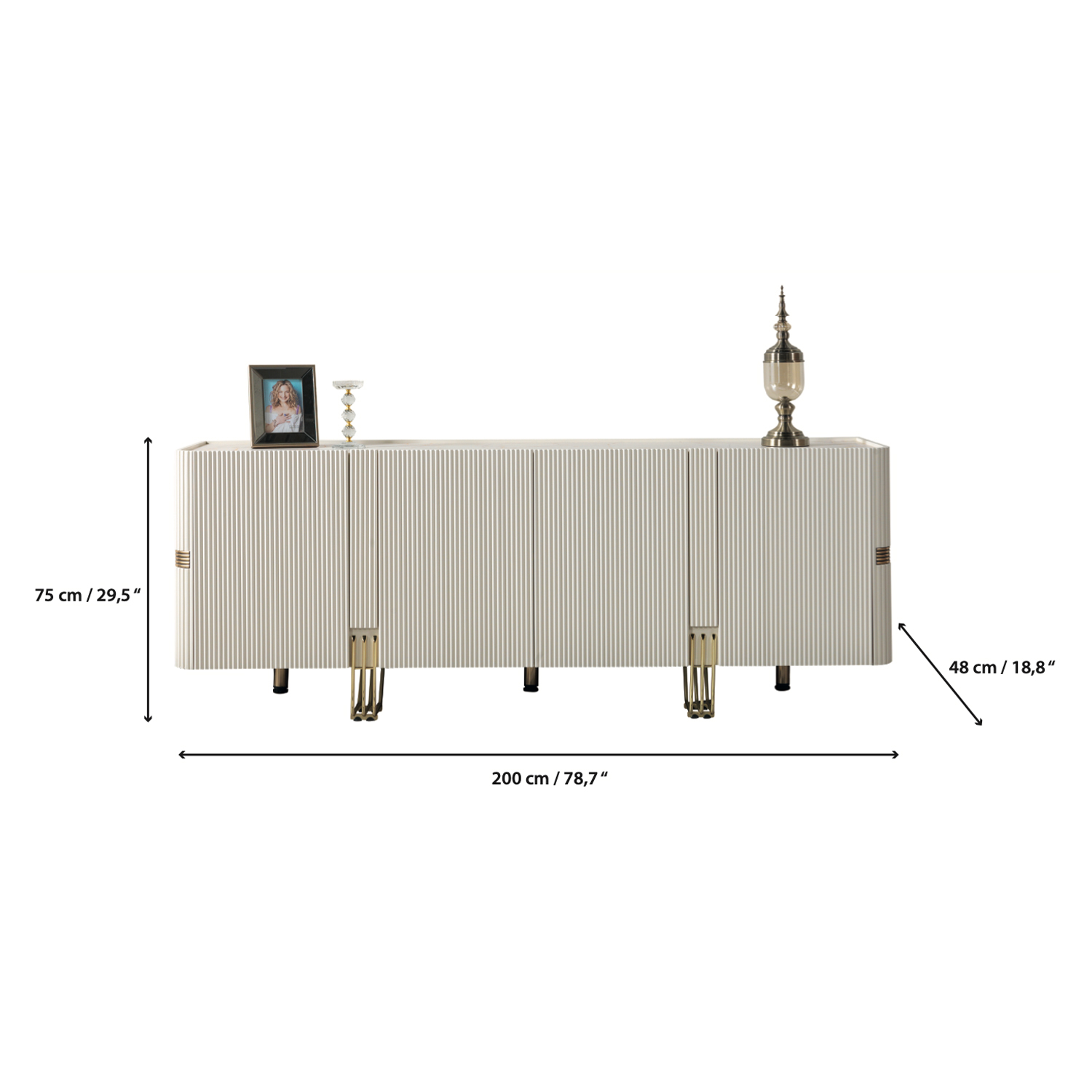 Nova - Santana Ivory Dining Server