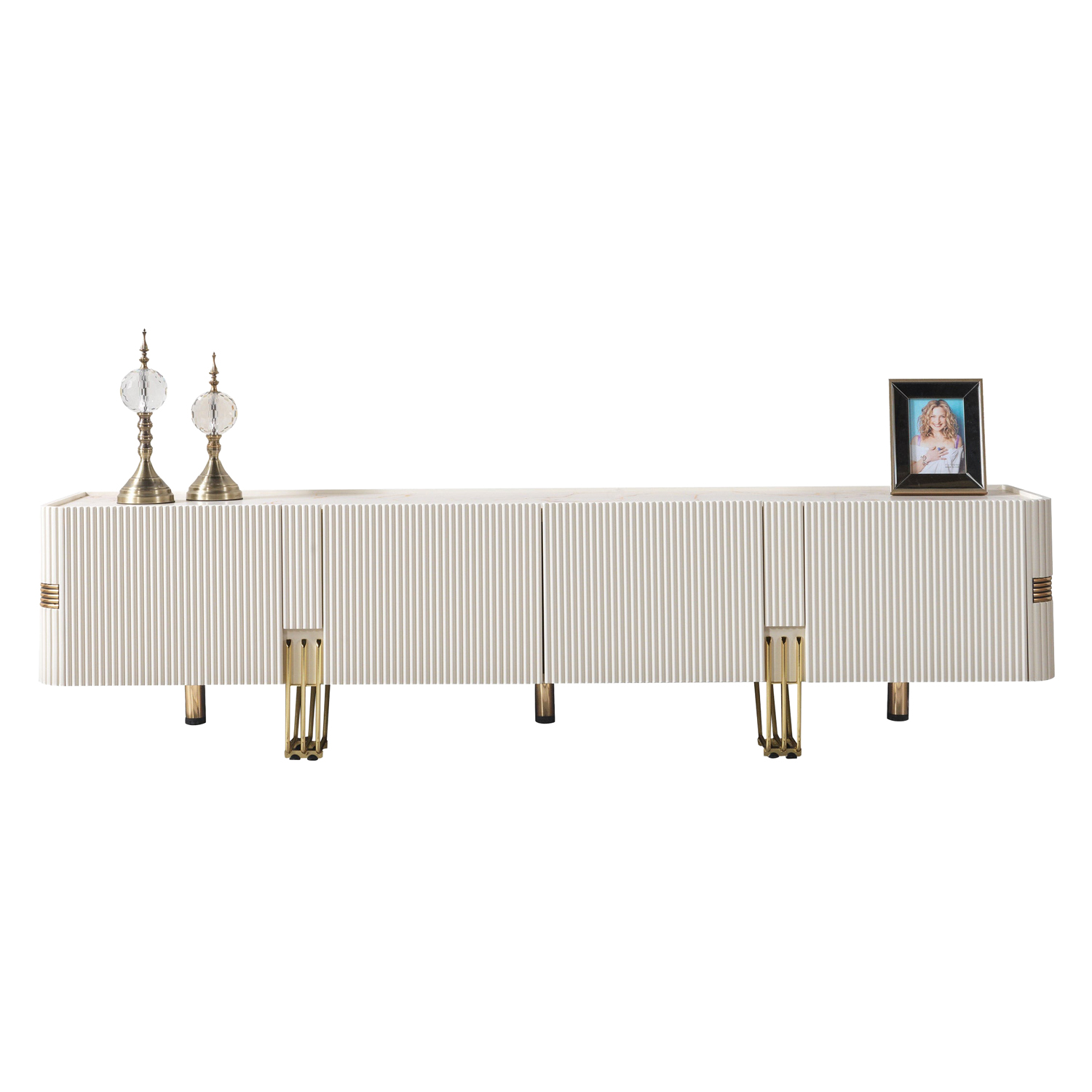 Nova - Santana Ivory Tv Stand
