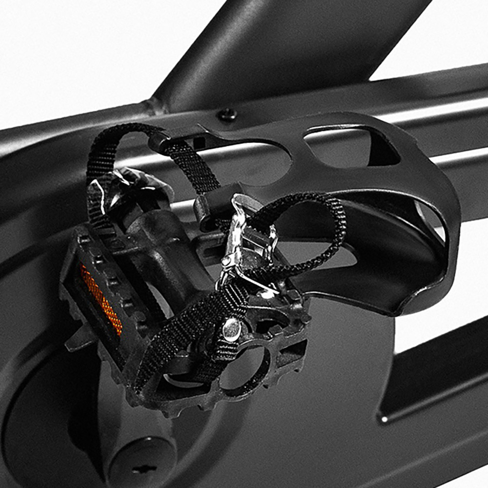 OVICX - Q100C Bike with Multifunction Monitor in Dark Gray/Black