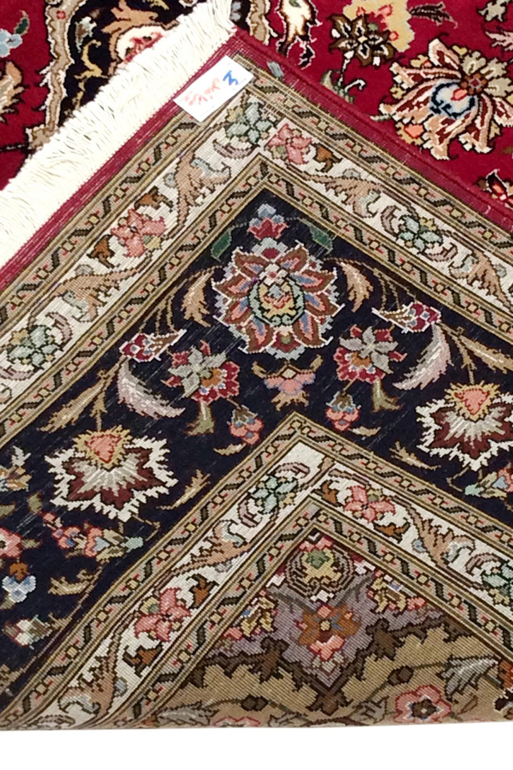 Pasargad - Tabriz Collection Hand-Knotted Silk and Wool Area Rug 118'' x 158'' (025762)