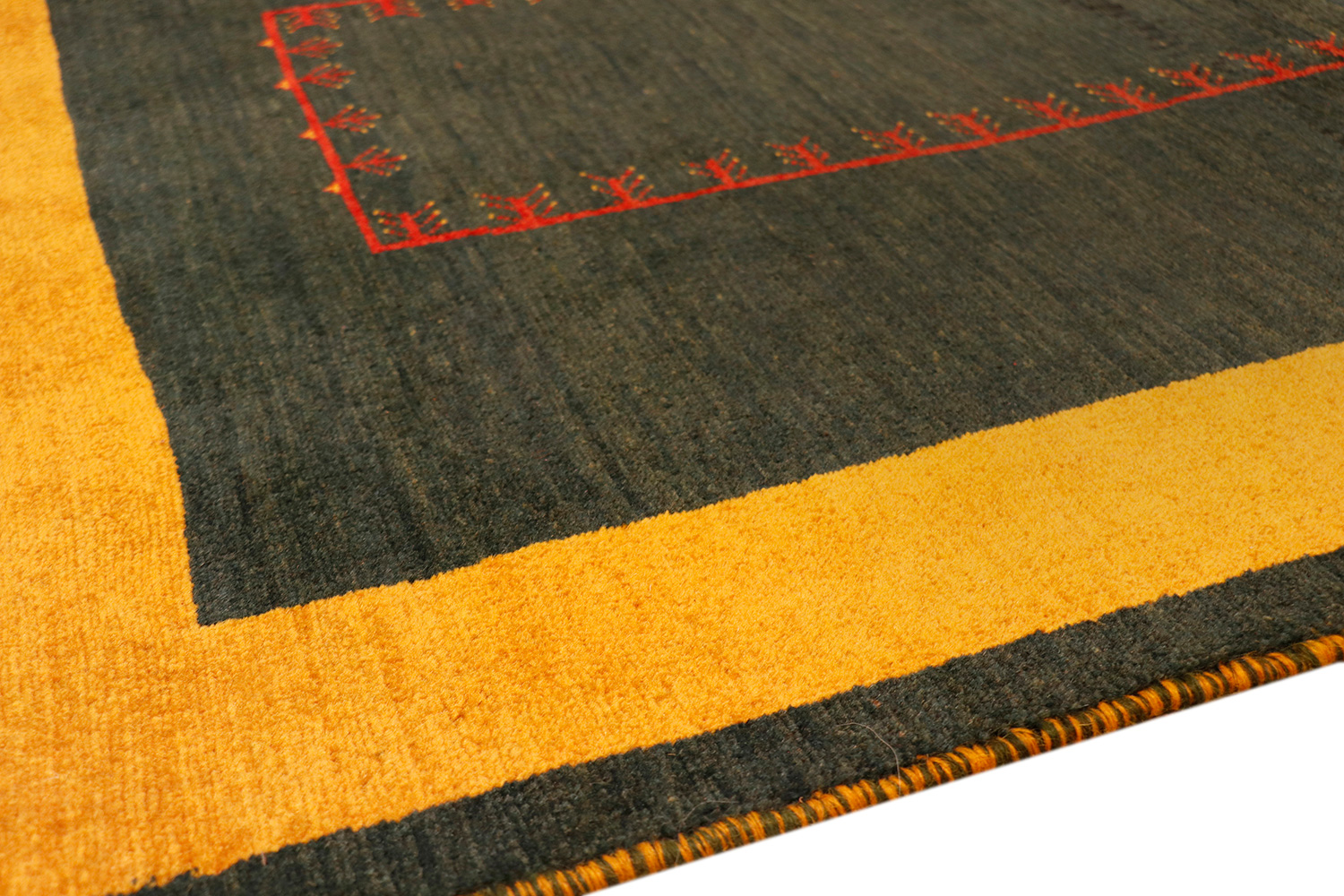 Pasargad - Gabbeh Collection Hand-Knotted Lamb's Wool Area Rug 40'' x 61'' (028510)