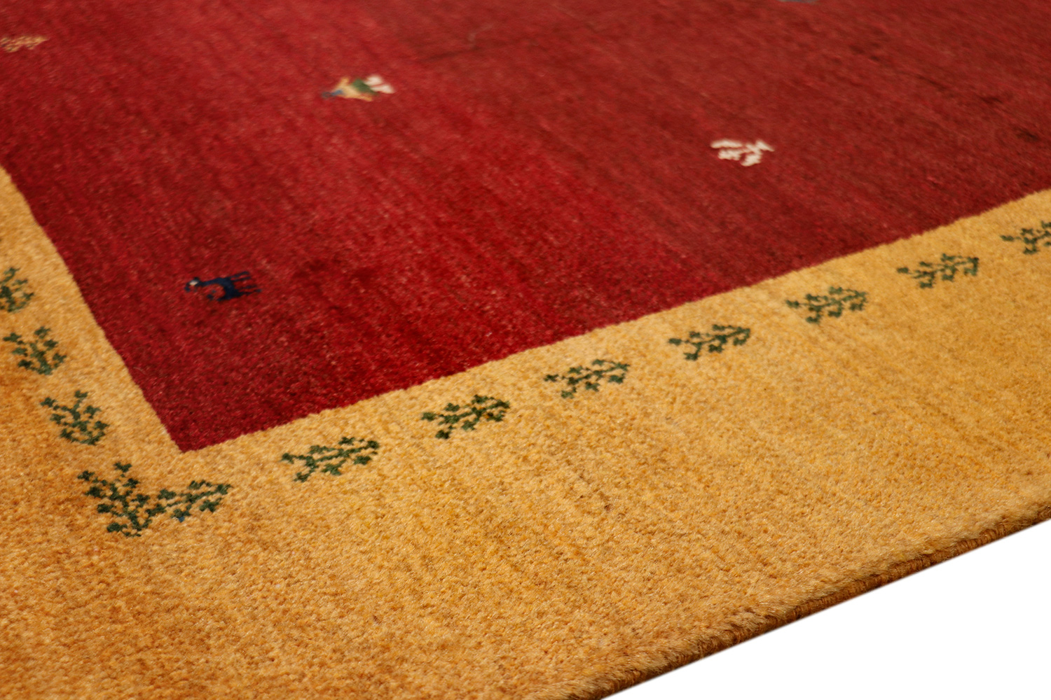 Pasargad - Gabbeh Collection Hand-Knotted Lamb's Wool Area Rug 41'' x 57'' (030311)