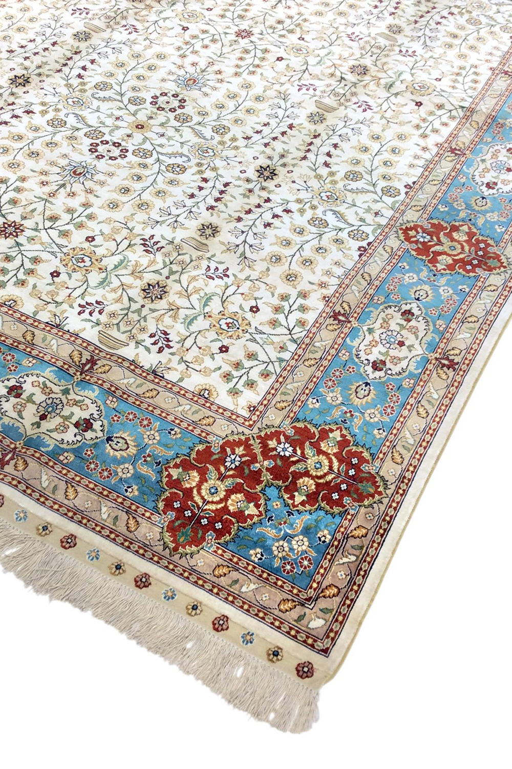 Pasargad - Hereke Collection Hand-Knotted Pure Silk Area Rug 61'' x 99'' (035734)