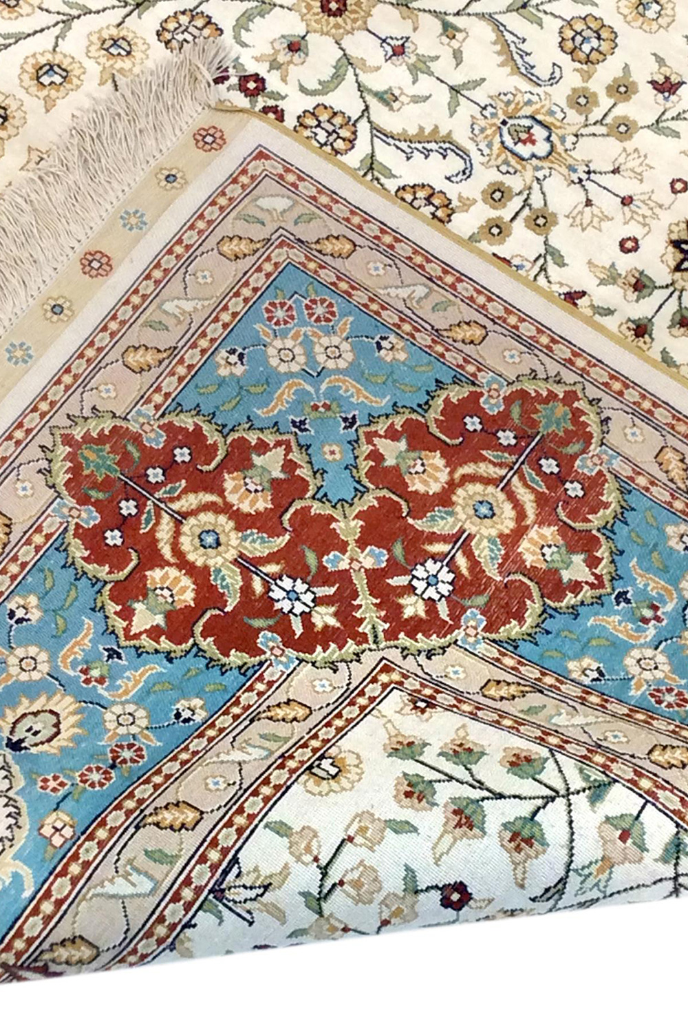 Pasargad - Hereke Collection Hand-Knotted Pure Silk Area Rug 61'' x 99'' (035734)