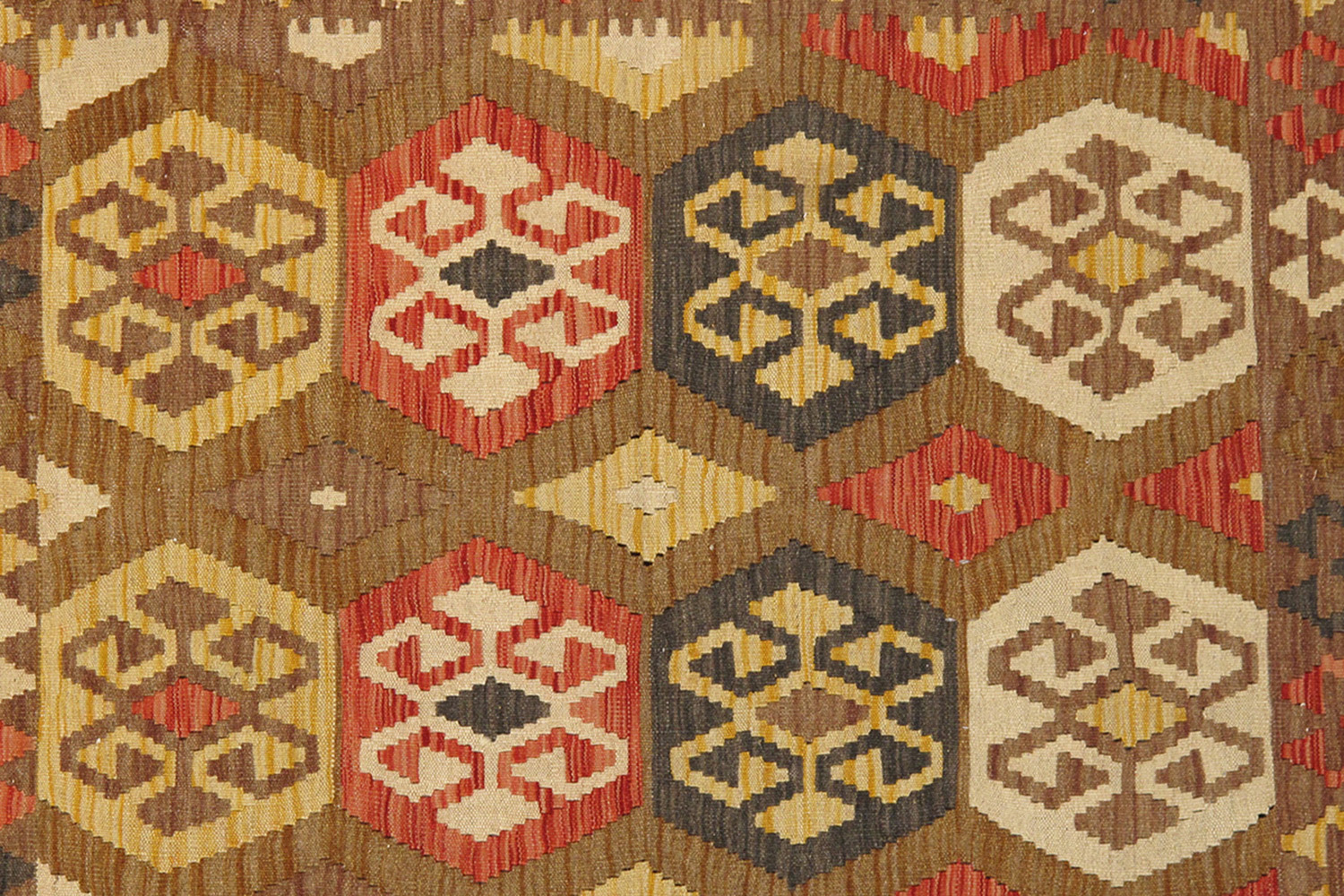 Pasargad - Kilim Collection Hand-Woven Wool Area Rug 43'' x 57'' (048584)