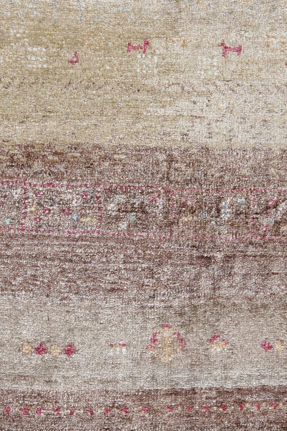Pasargad - Gabbeh Collection Hand-Knotted Silk Area Rug 69'' x 93'' (050395)