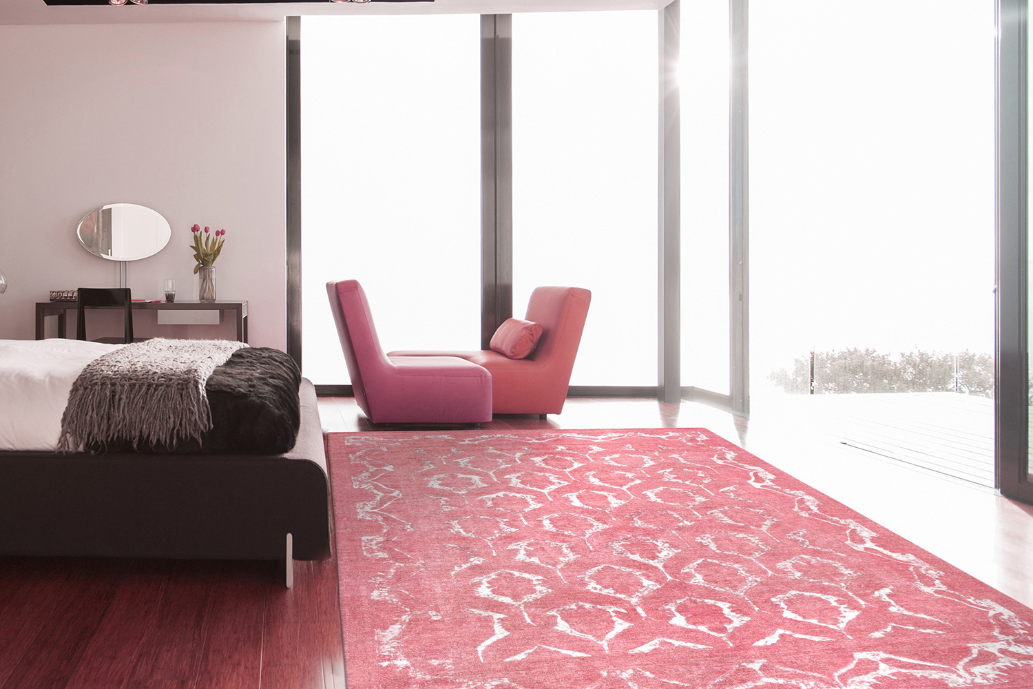 Pasargad - Overdyes Collection Hand-Knotted Lamb's Wool Area Rug 104'' x 143'' (051855)