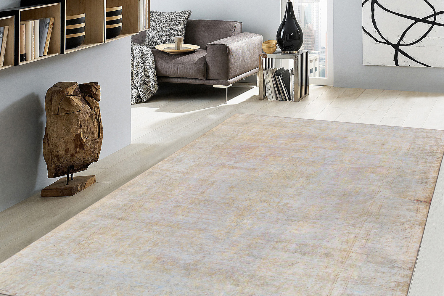 Pasargad - Overdyes Collection Hand-Knotted Wool Area Rug 112'' x 162'' (54698 9X14)