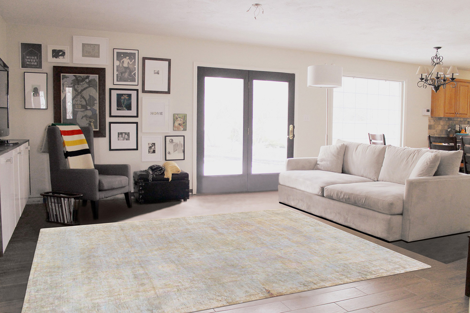 Pasargad - Overdyes Collection Hand-Knotted Wool Area Rug 112'' x 162'' (54698 9X14)