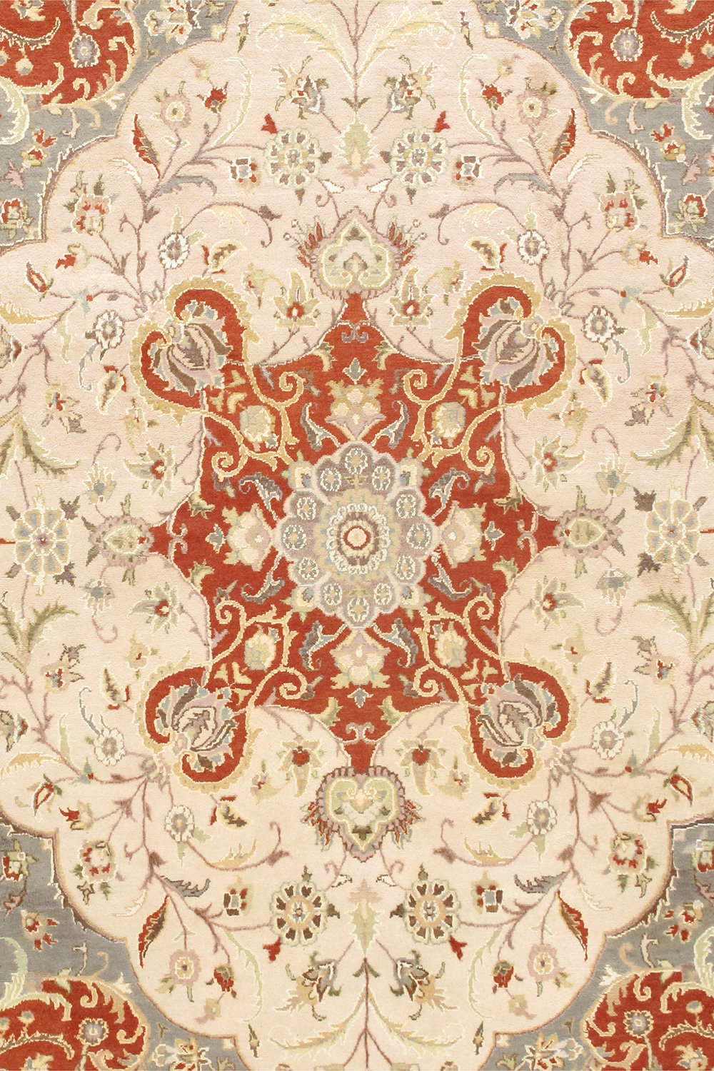 Pasargad - Tabriz Hand-Knotted Silk and Wool Area Rug 119'' x 168'' (973319 10X14)