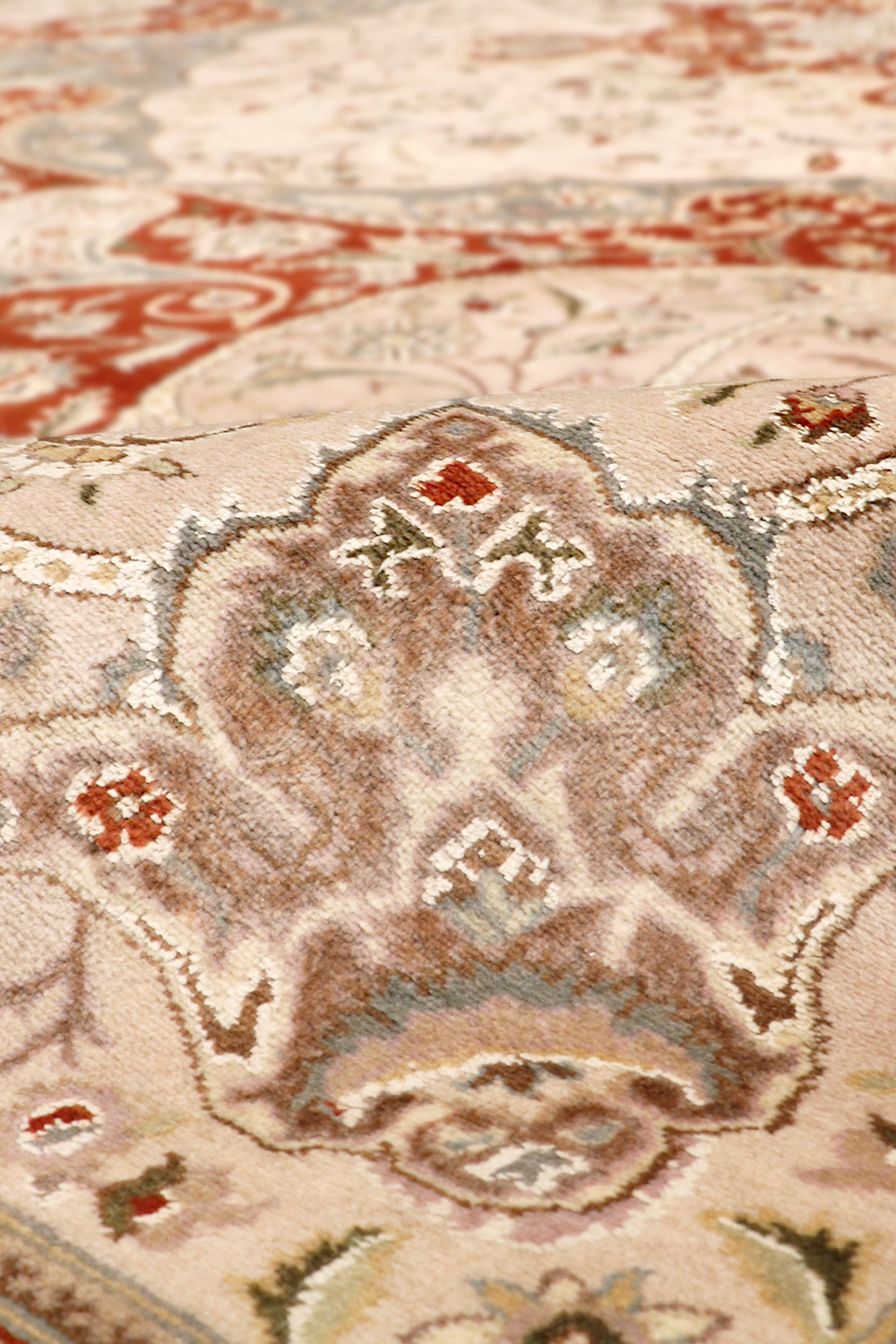 Pasargad - Tabriz Hand-Knotted Silk and Wool Area Rug 119'' x 168'' (973319 10X14)