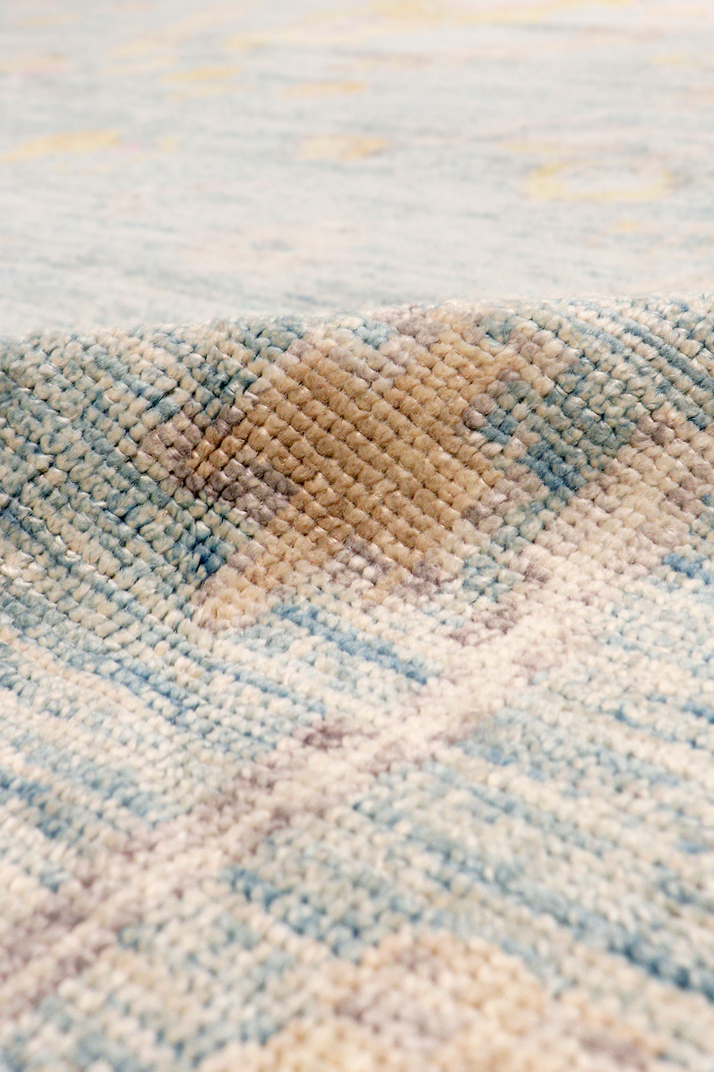 Pasargad - Oushak Collection Hand-Knotted Wool Area Rug 138'' x 169'' (980296 12X14)