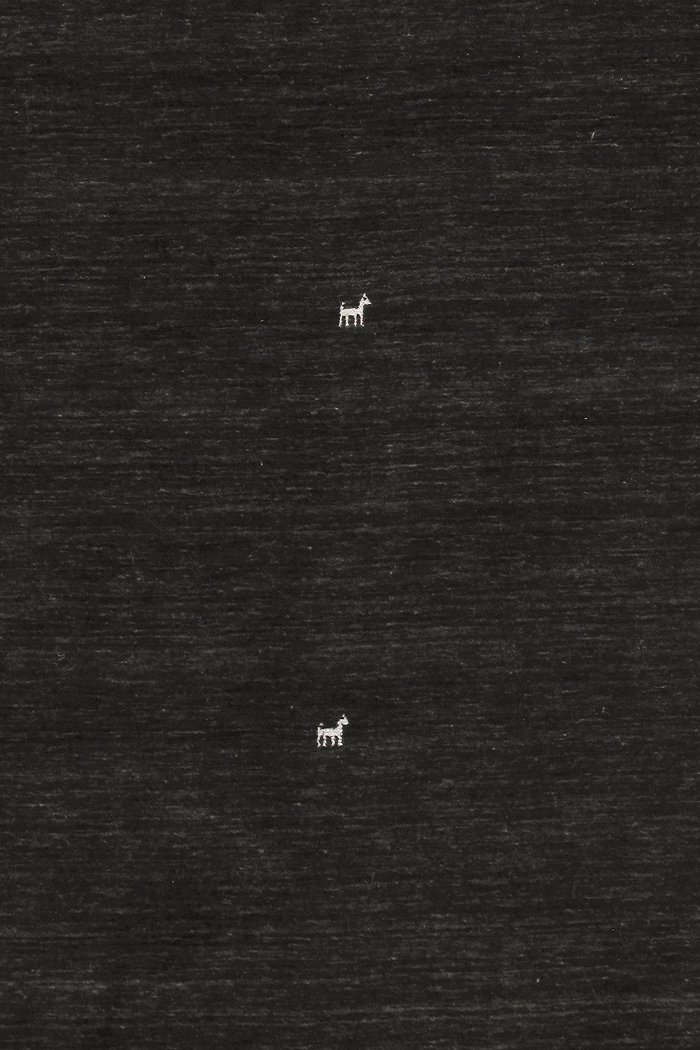 Pasargad Gramercy Collection Hand-Loomed Silk and Wool Charcoal Area Rug (AR-21 8X10) - 93'' x 117''
