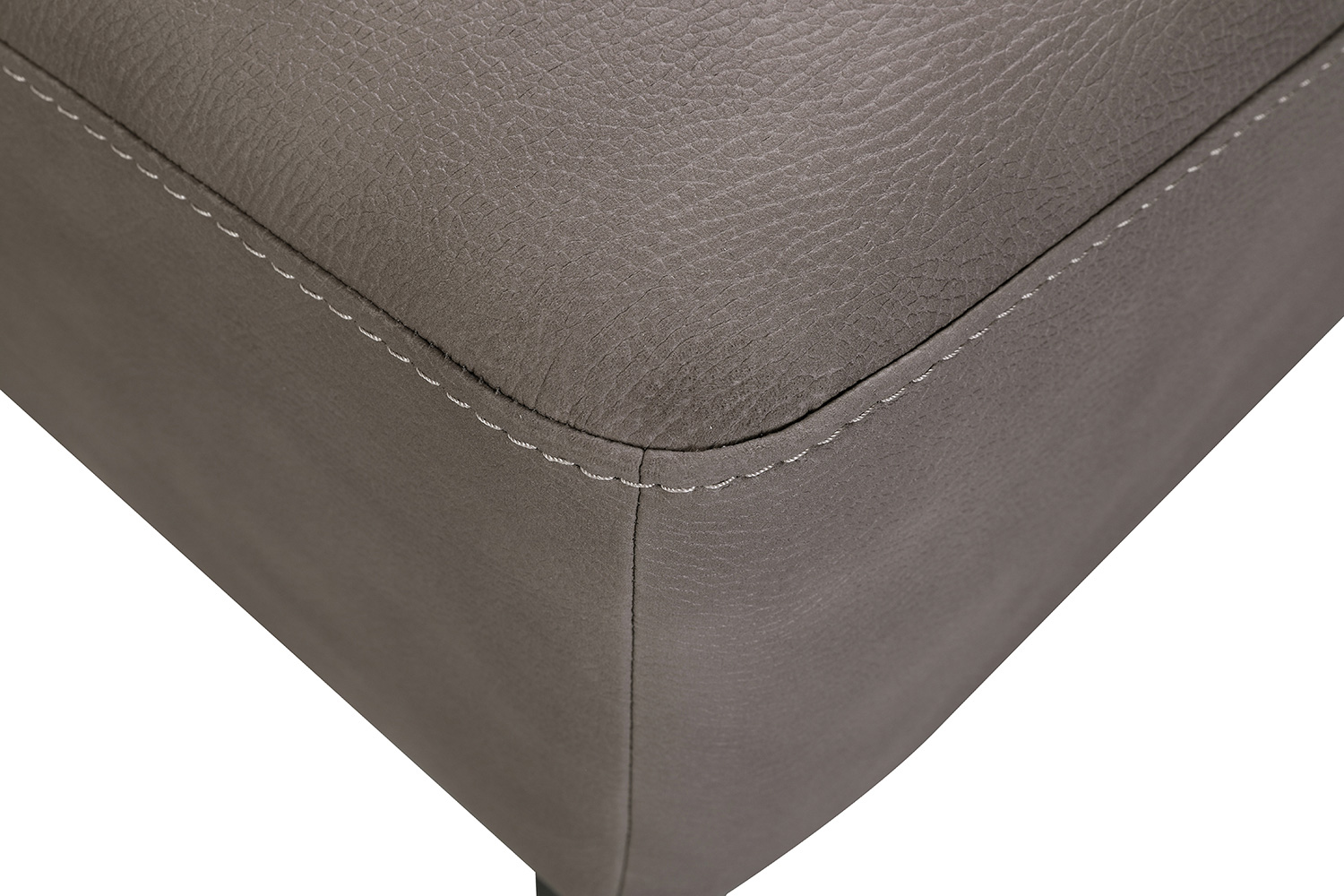Pasargad Modern Bari Sectional Sofa with Push Back Functional, Left Facing Gray Color