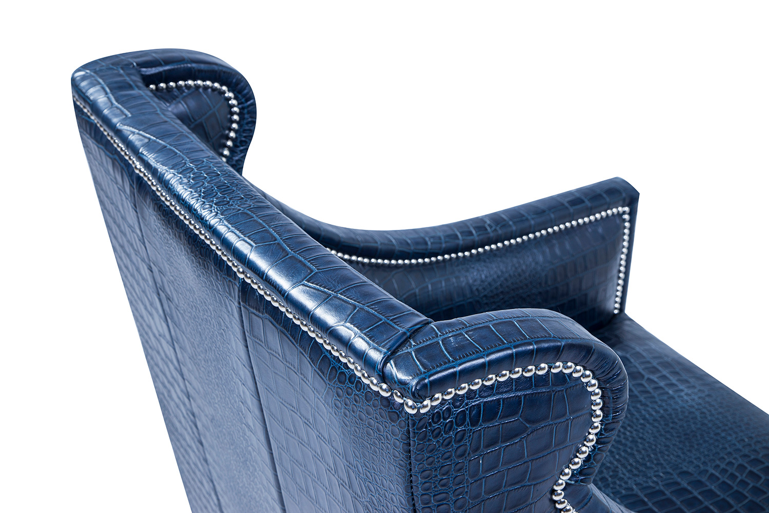 Pasargad - Bergdorf Collection Leather Armchair