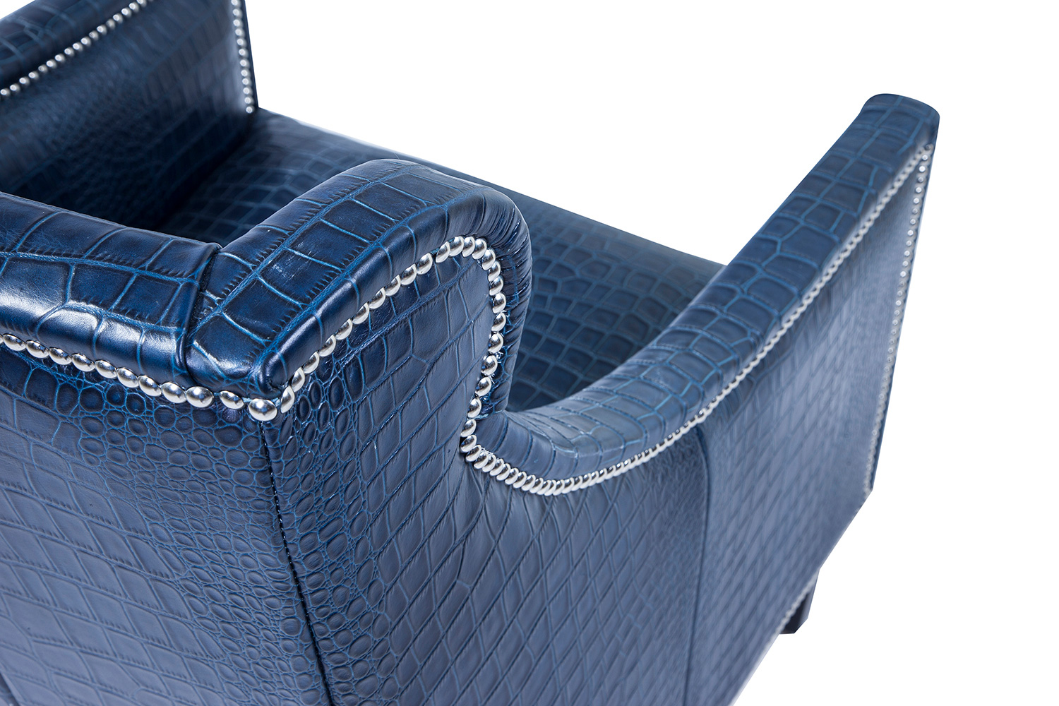 Pasargad - Bergdorf Collection Leather Armchair