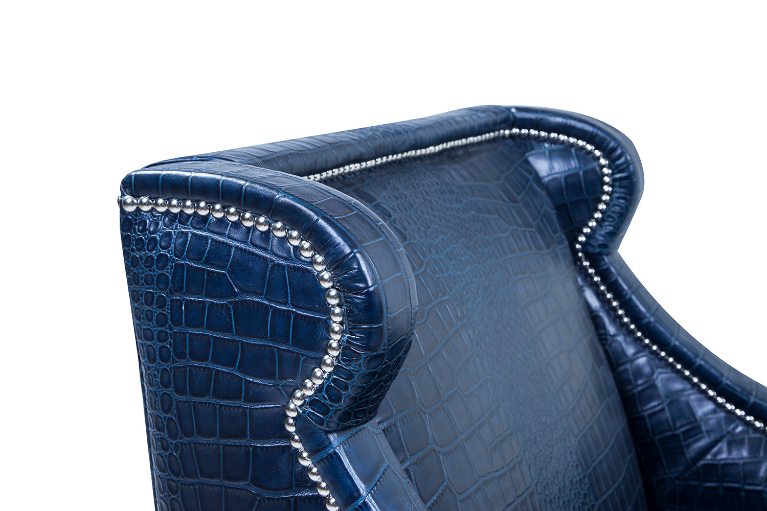 Pasargad - Bergdorf Collection Leather Armchair