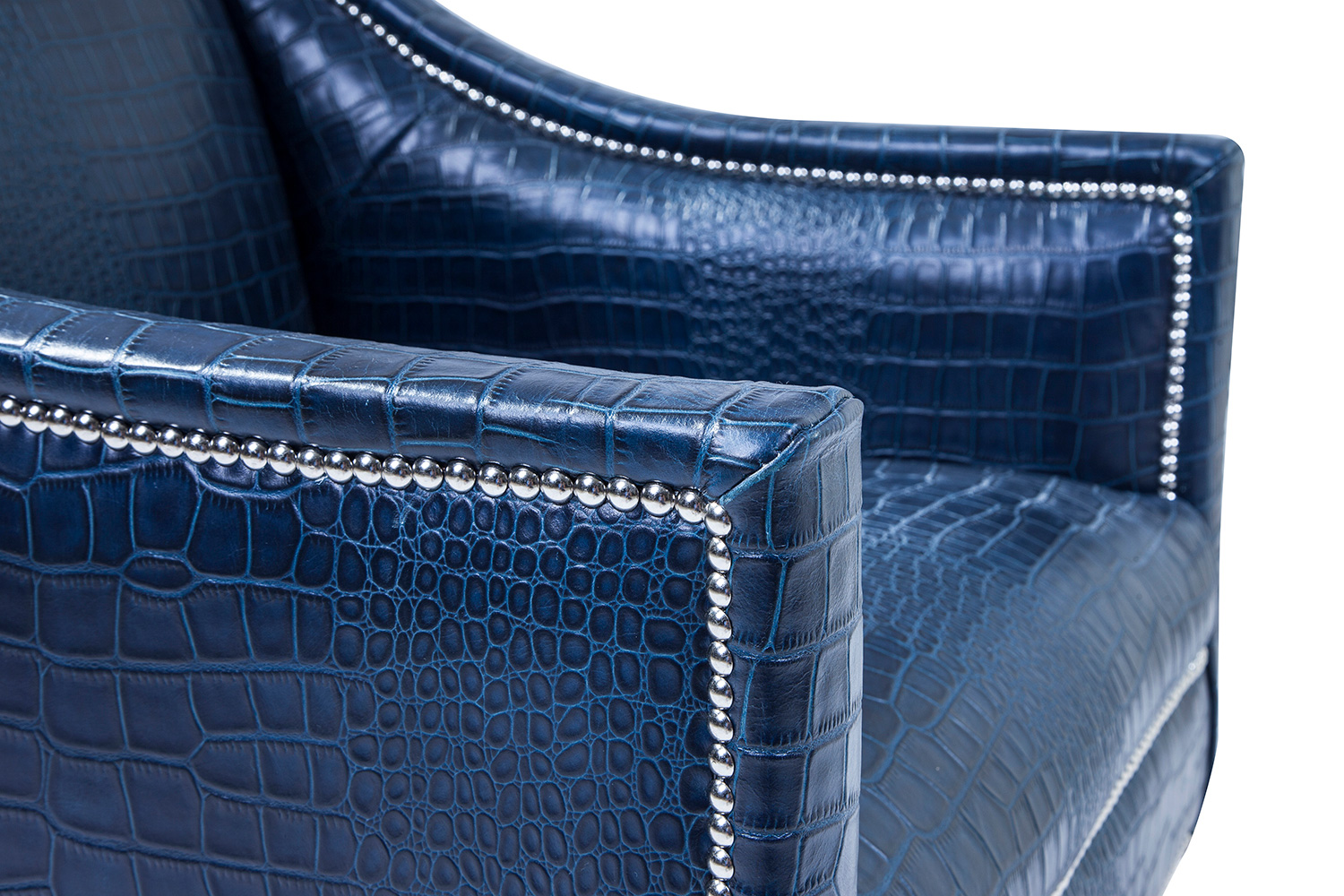 Pasargad - Bergdorf Collection Leather Armchair