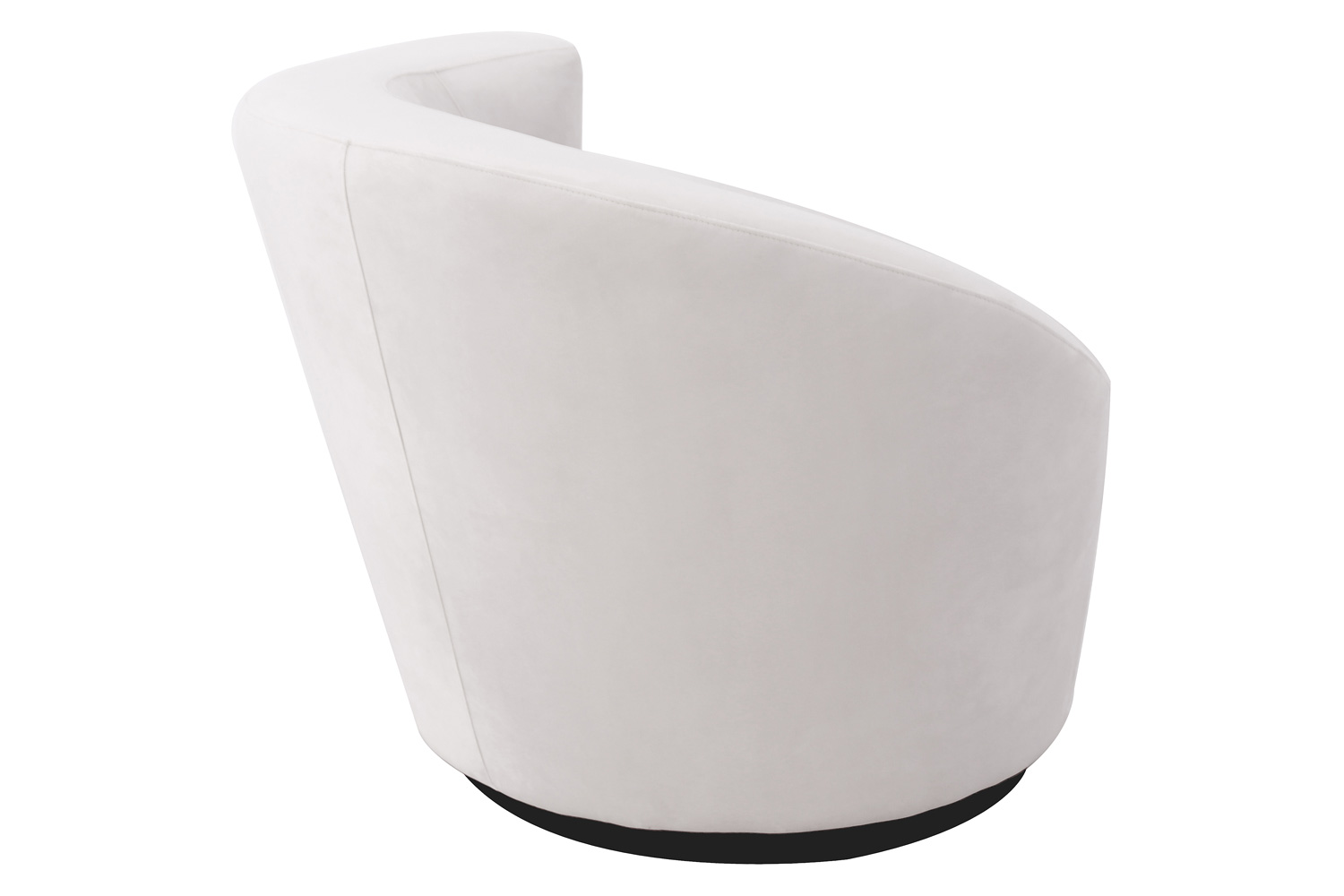 Pasargad - Vicenza Collection Crescent Chair in White