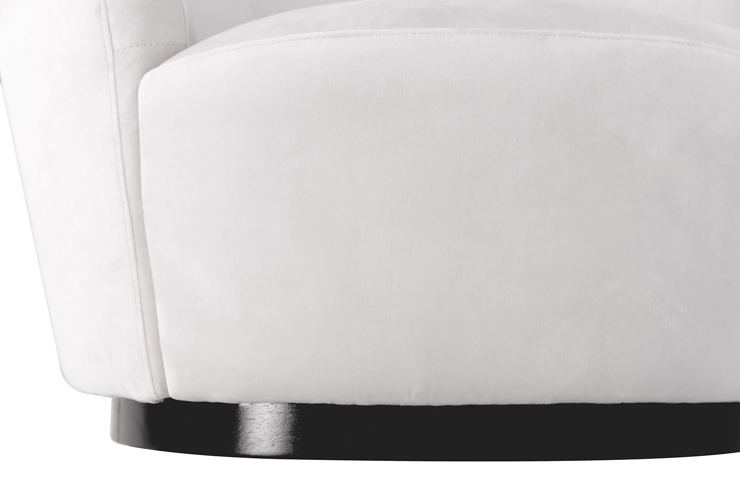 Pasargad - Vicenza Collection Crescent Chair in White