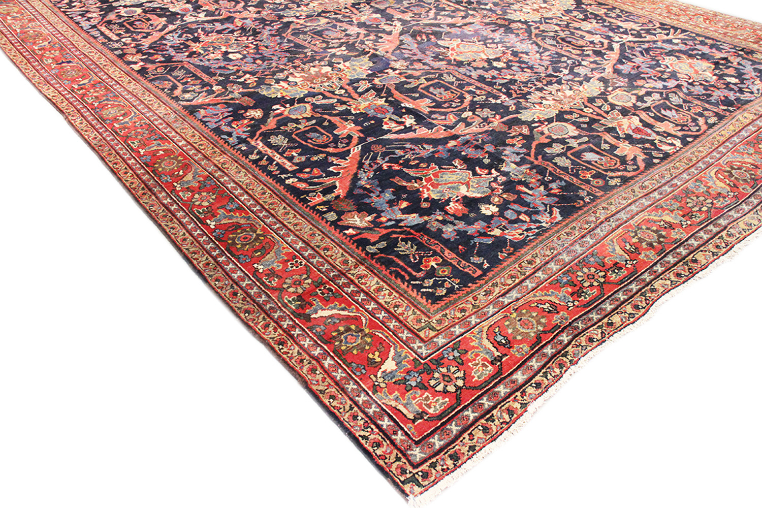 Pasargad - Antique Sultanabad Collection Hand-Knotted Lamb's Wool Area Rug 138'' x 222'' (MOSTAFI 12X19)
