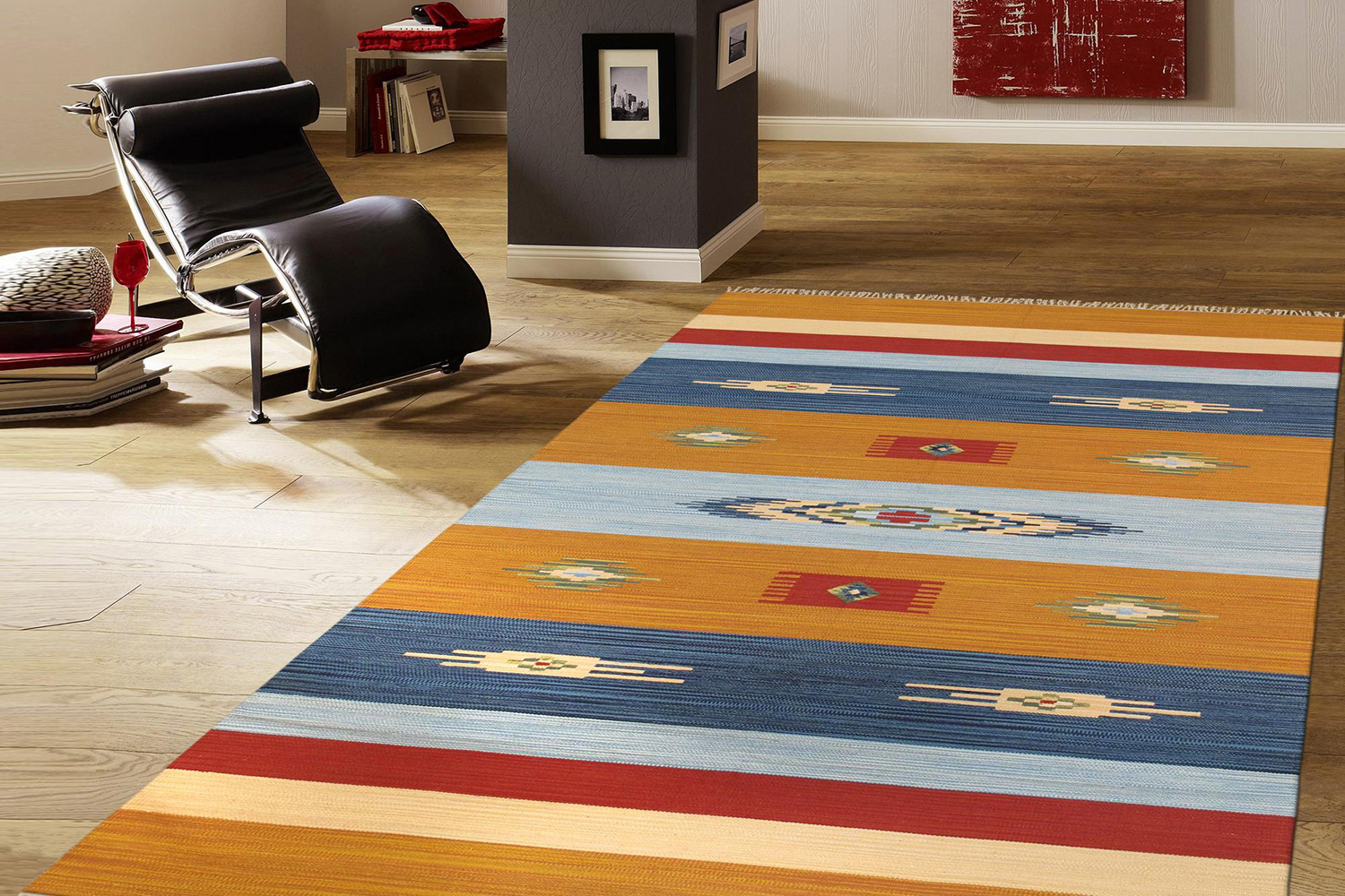 Pasargad Anatolian Collection Hand-Woven Cotton Area Rug 60'' x 96'' (PBB-02 5X8)