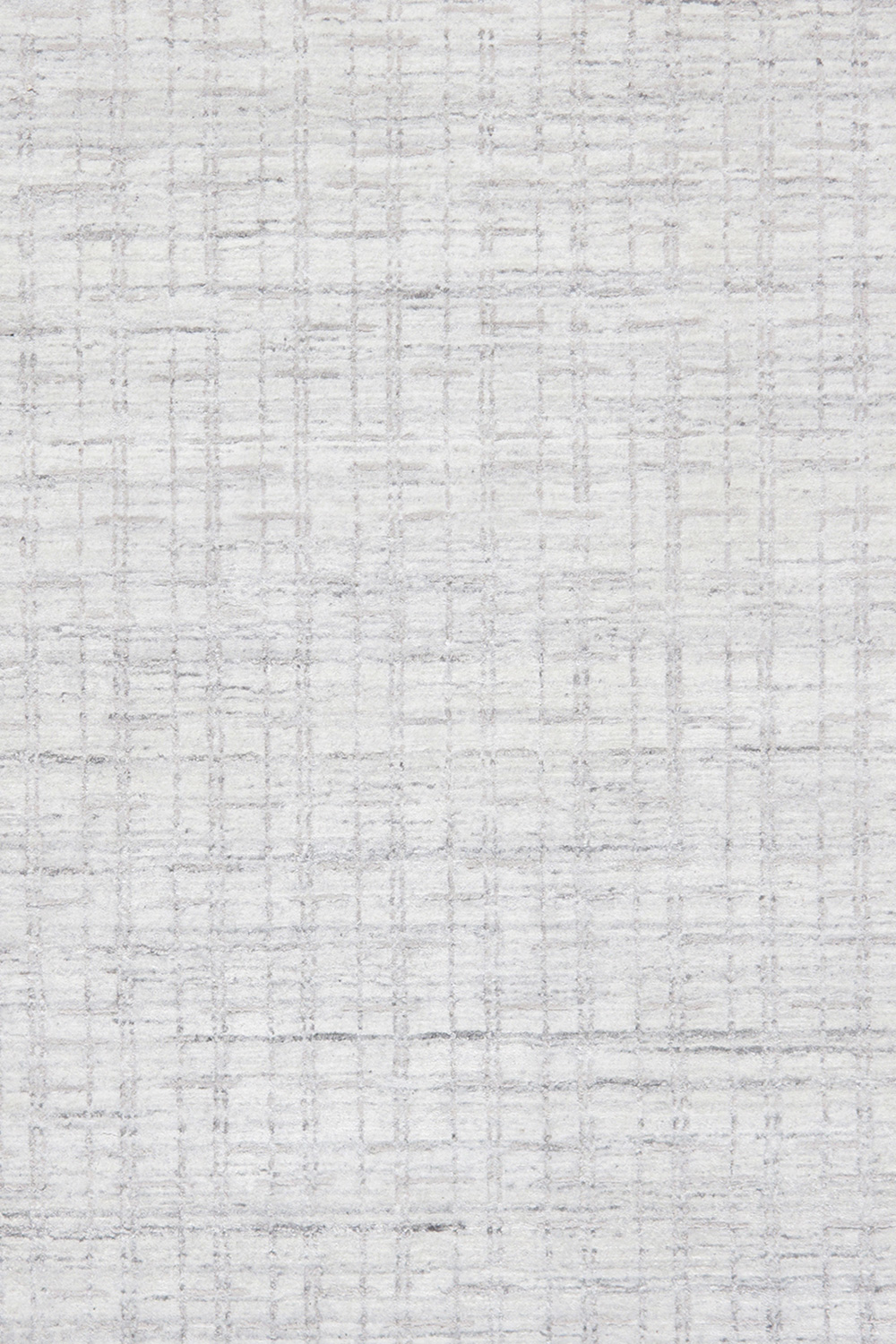 Pasargad Slate Collection Hand-Loomed Ivory/Silver Bamboo Silk and Wool Area Rug (PBFE-04 9X12) - 108'' x 144''